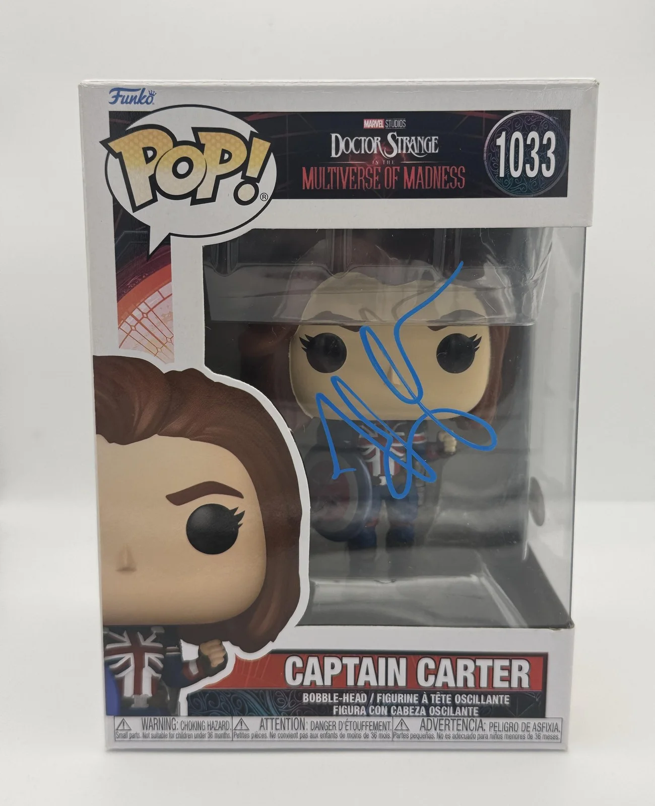 Hayley Atwell — Hayley Atwell "Doctor Strange" AUTOGRAPH Signed 'Captain Carter' Funko Pop ACOA