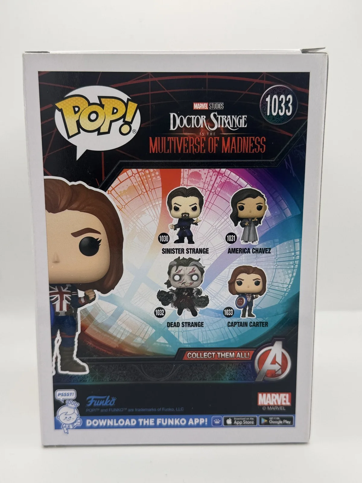 Hayley Atwell — Hayley Atwell "Doctor Strange" AUTOGRAPH Signed 'Captain Carter' Funko Pop ACOA, изображение 4