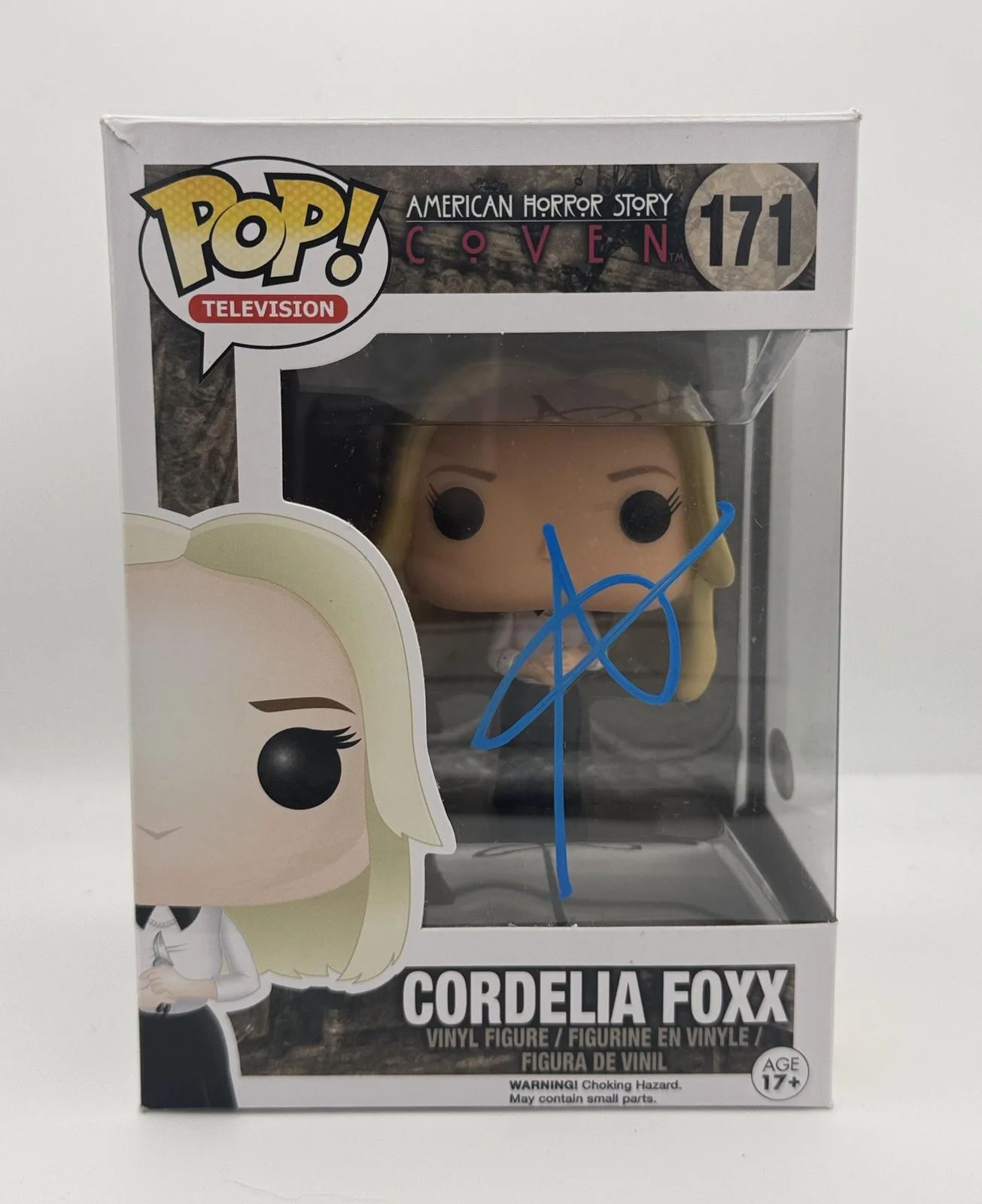 Sarah Paulson — Sarah Paulson "American Horror Story: Coven" SIGNED 'Cordelia Foxx' Funko Pop B
