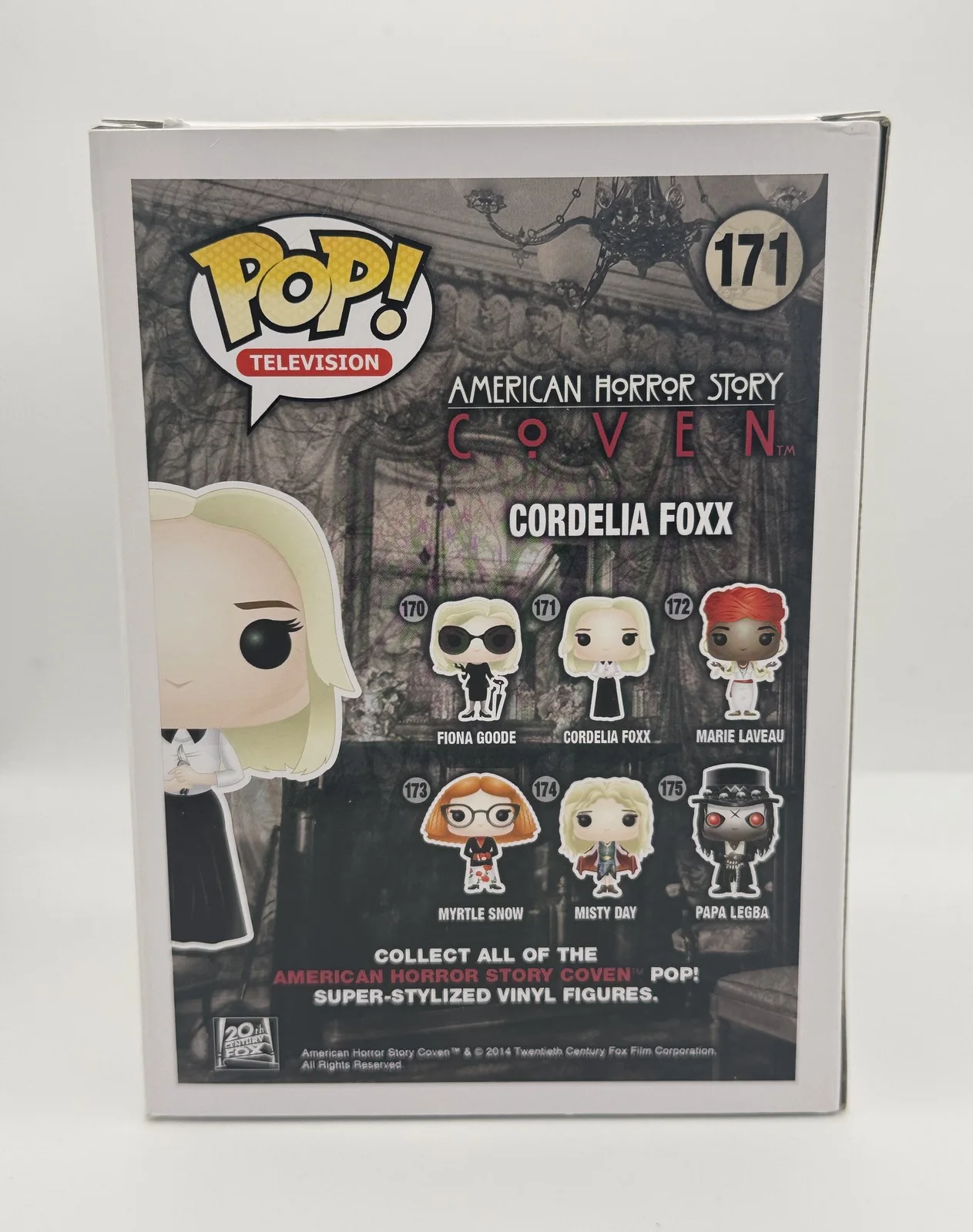 Sarah Paulson — Sarah Paulson "American Horror Story: Coven" SIGNED 'Cordelia Foxx' Funko Pop B, изображение 4