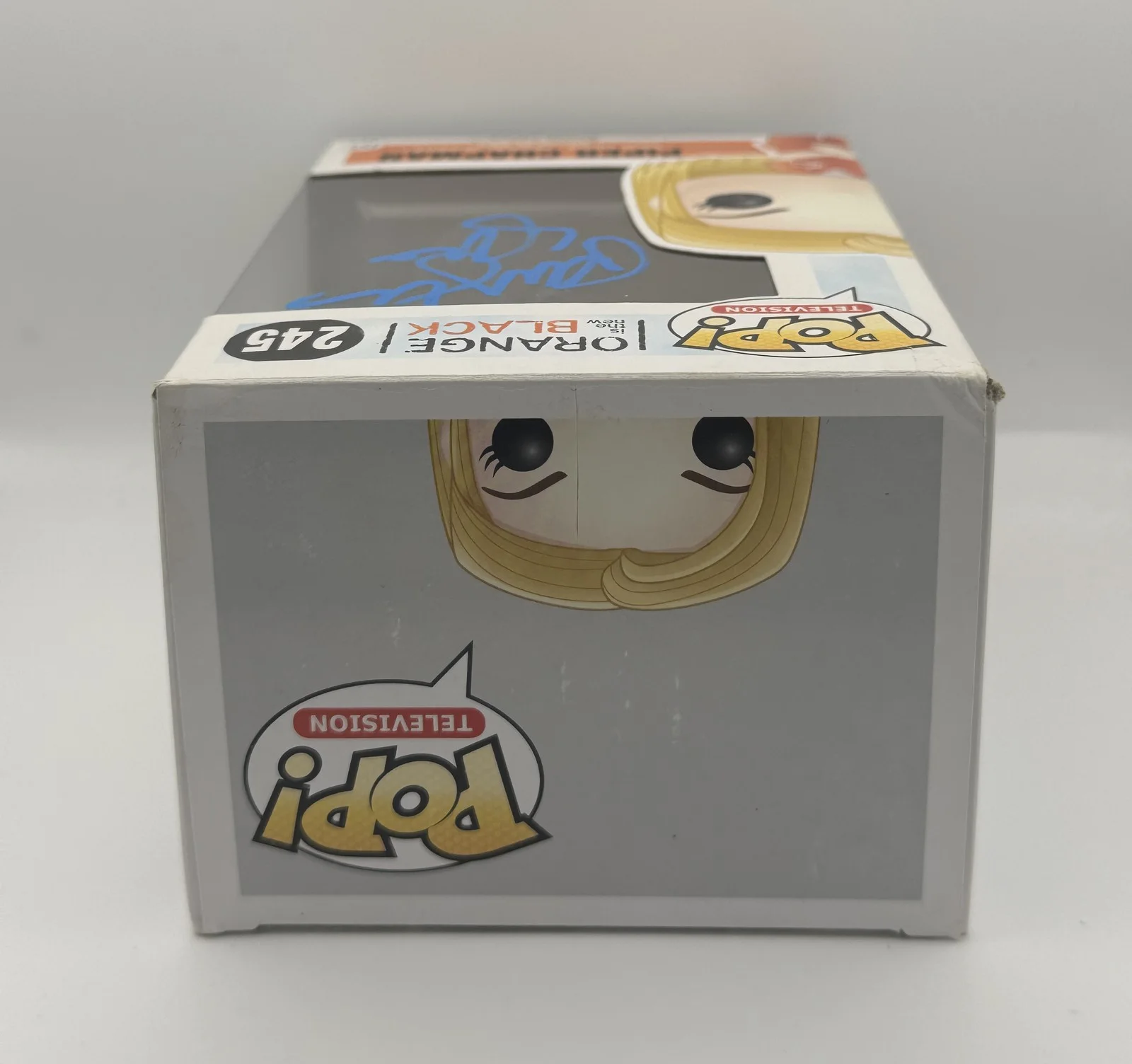 Taylor Schilling — Taylor Schilling "Orange Is the New Black" SIGNED 'Piper Chapman' Funko Pop ACOA, image 3