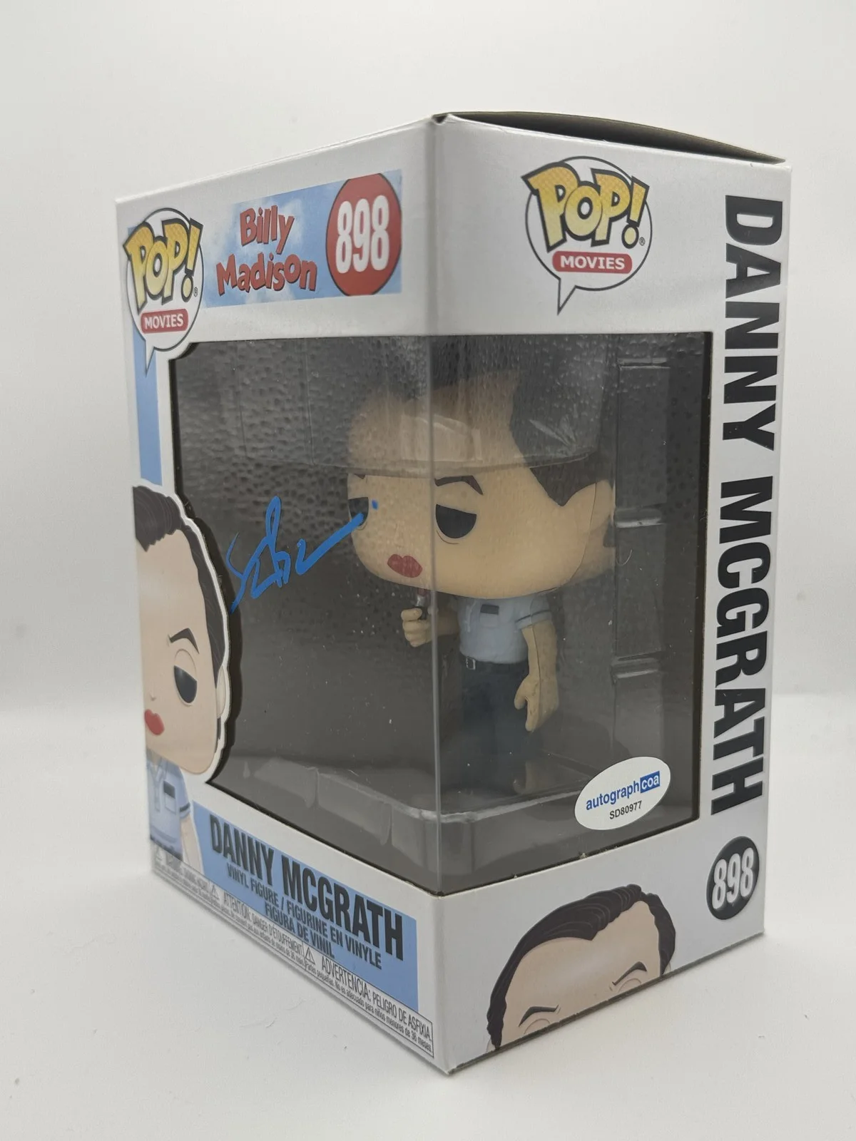 Steve Buscemi — Steve Buscemi "Billy Madison" AUTOGRAPH Signed Danny McGrath 898 Funko Pop ACOA, изображение 2