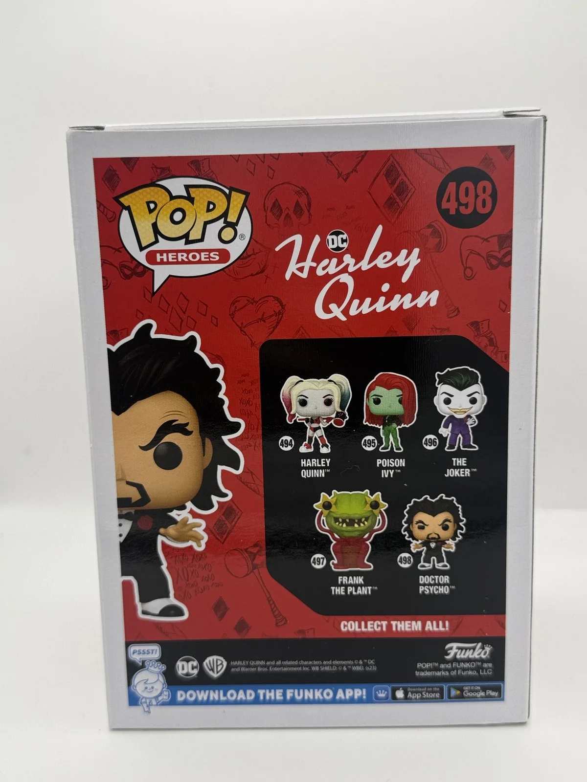 Tony Hale — Tony Hale "Harley Quinn" AUTOGRAPH Signed 'Doctor Psycho' 498 Funko Pop B ACOA, image 4