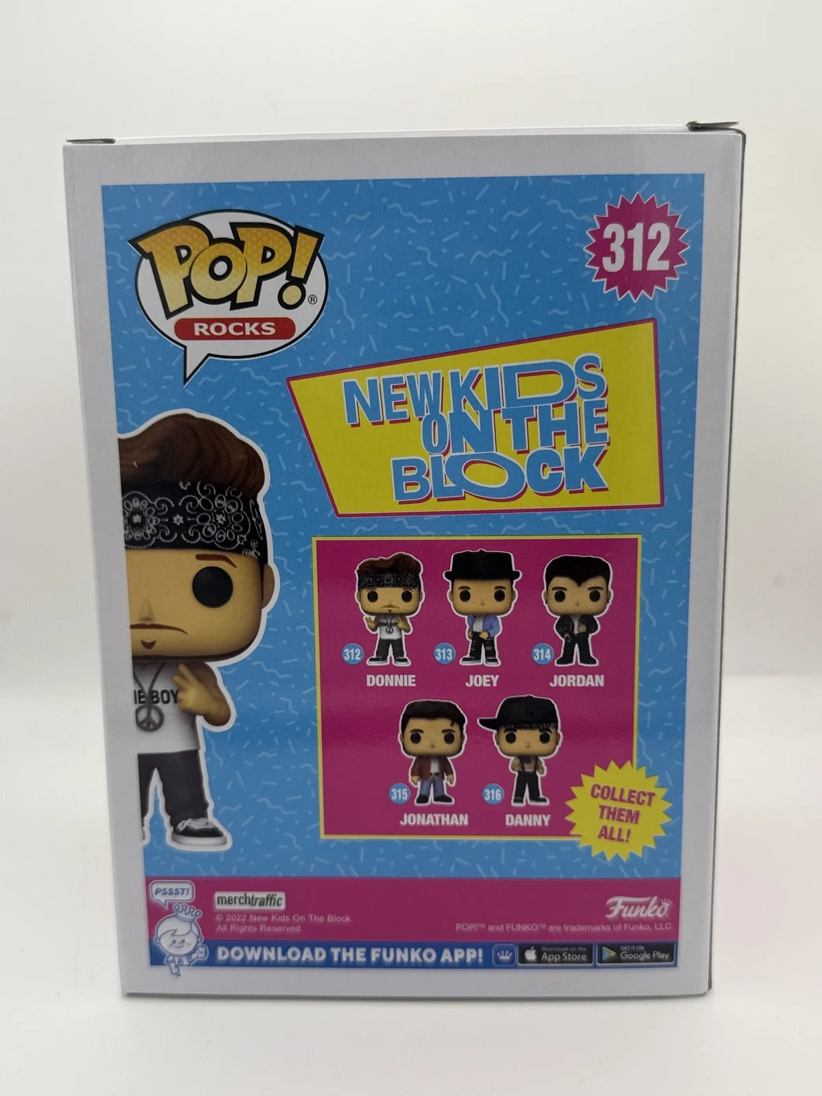 Donnie Wahlberg — Donnie Wahlberg "New Kids on the Block" AUTOGRAPH Signed NKOTB 312 Funko Pop B, изображение 4