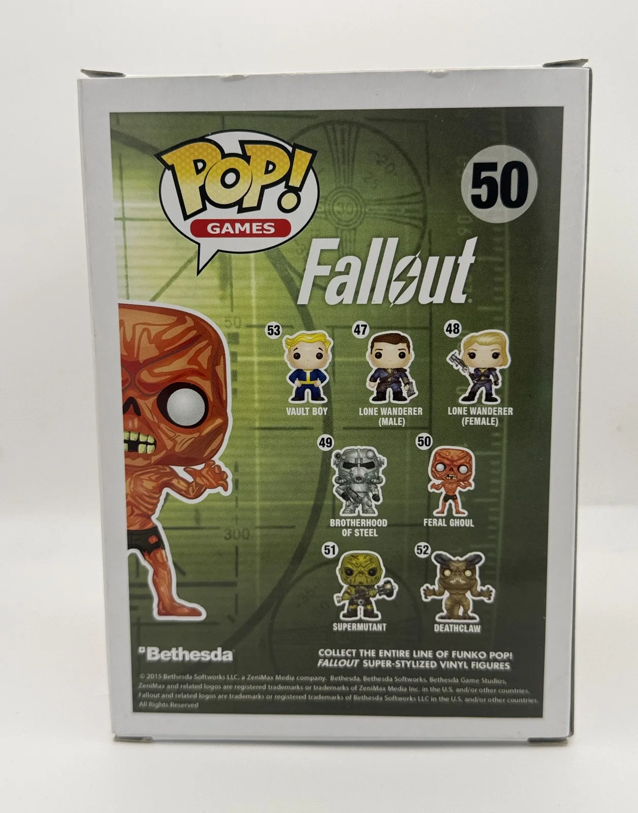 Walton Goggins — Walton Goggins "Fallout" AUTOGRAPH Signed 'Feral Ghoul' 50 Funko Pop Figure ACOA, изображение 4