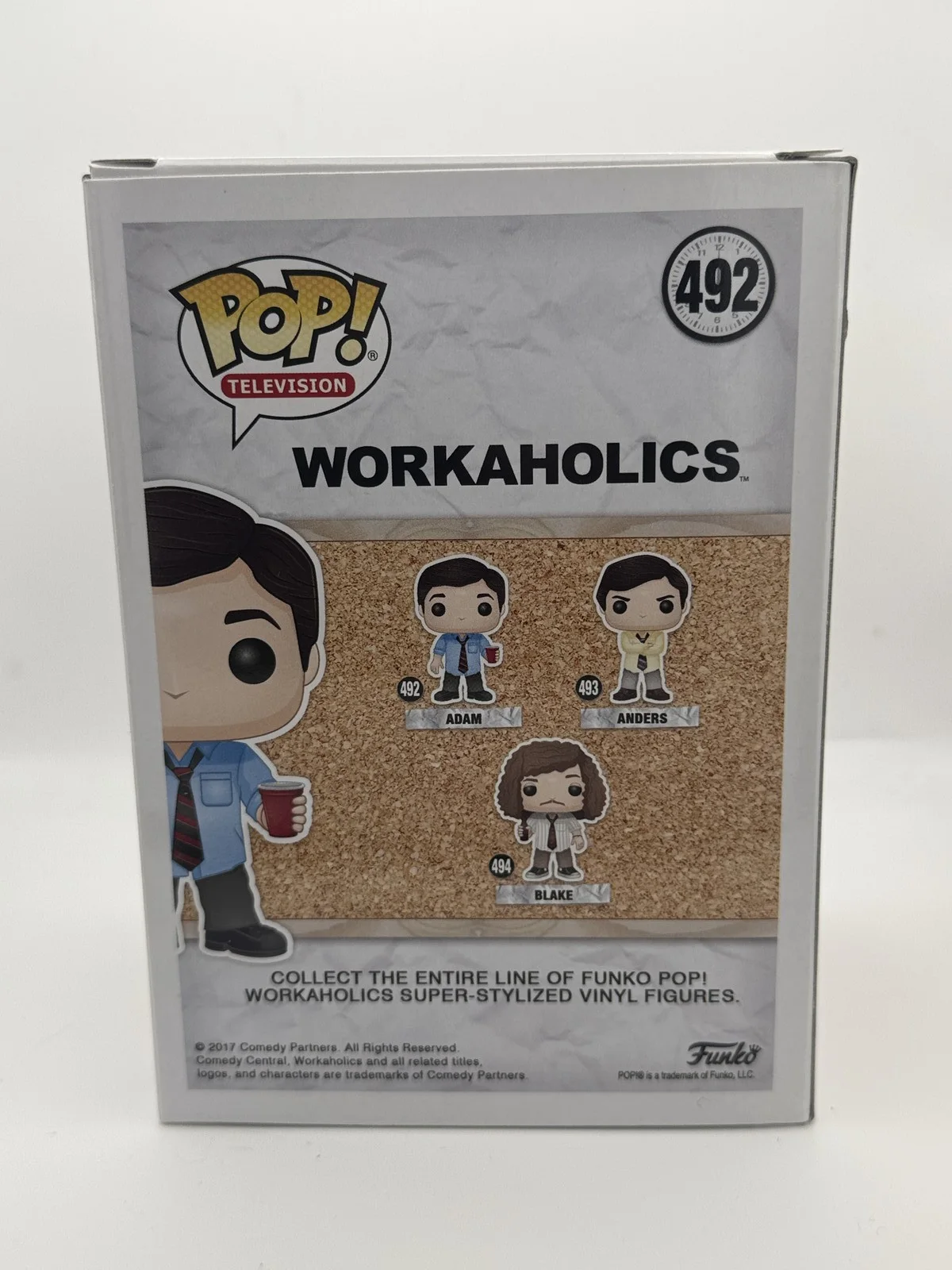 Adam Devine — Adam Devine "Workaholics" AUTOGRAPH Signed 'Adam' 492 Funko Pop Figure B ACOA, изображение 4