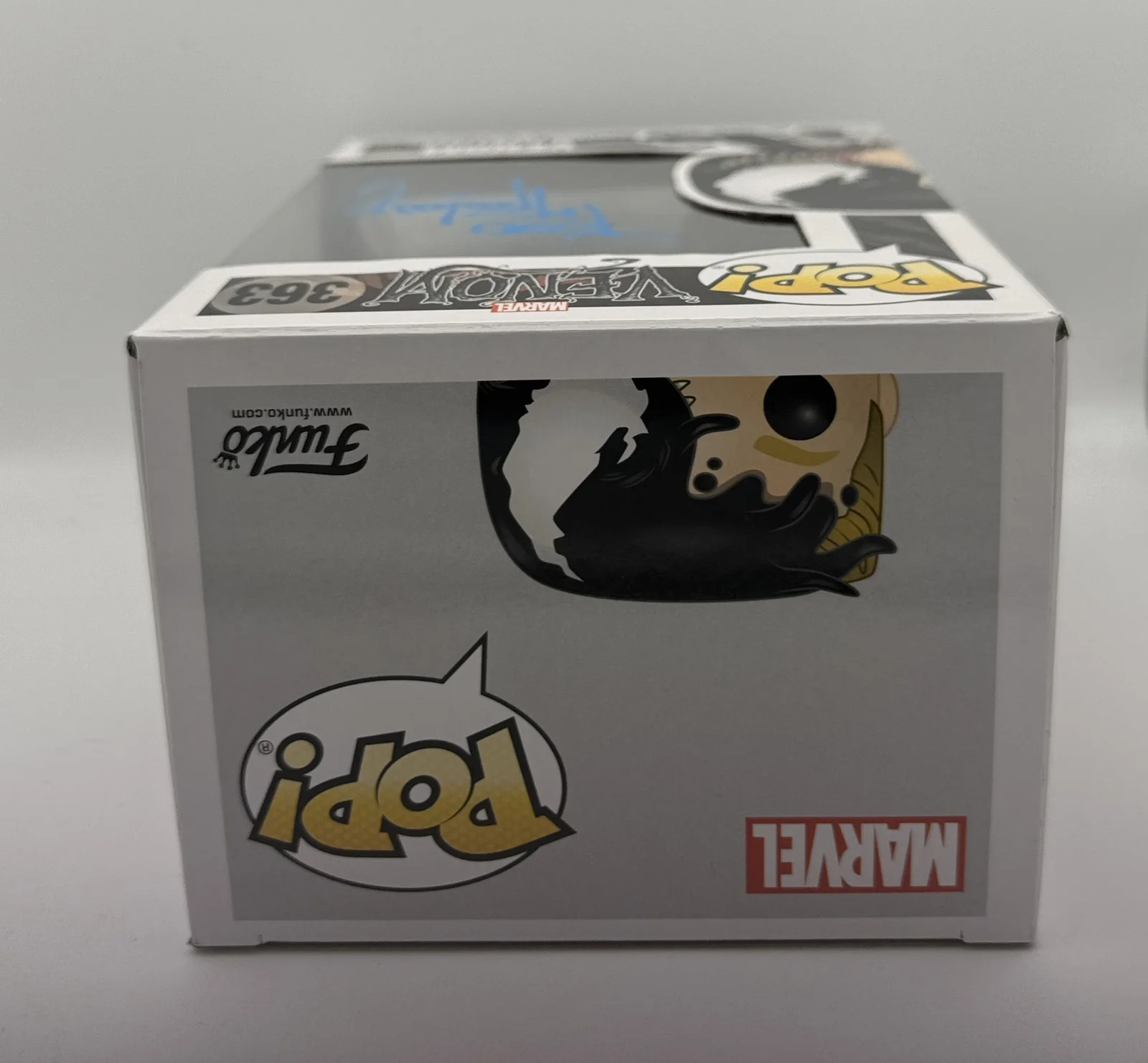Todd McFarlane — Todd McFarlane "Venom" AUTOGRAPH Signed 363 Funko Pop Vinyl Figure B ACOA, изображение 3