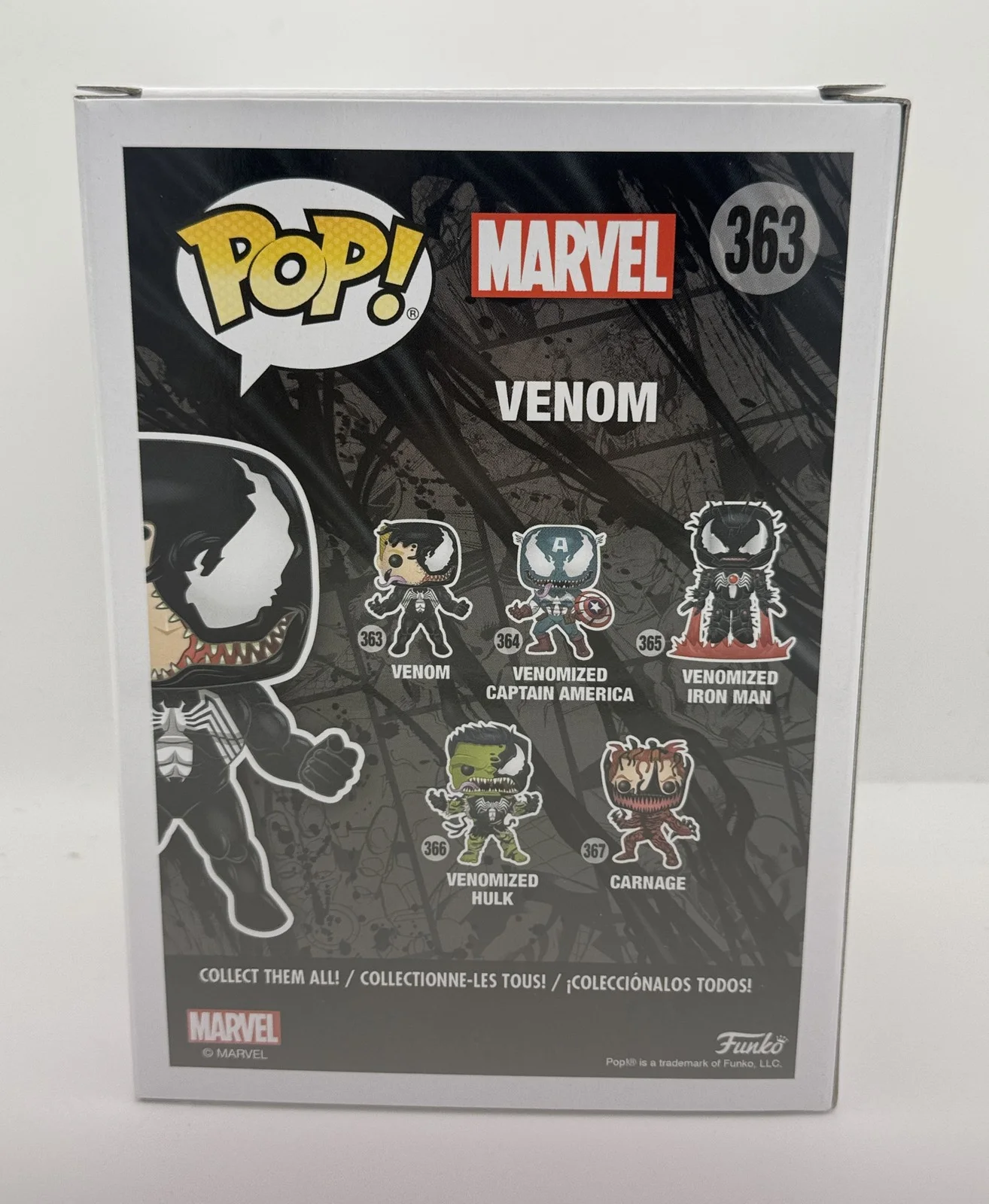 Todd McFarlane — Todd McFarlane "Venom" AUTOGRAPH Signed 363 Funko Pop Vinyl Figure ACOA, image 4