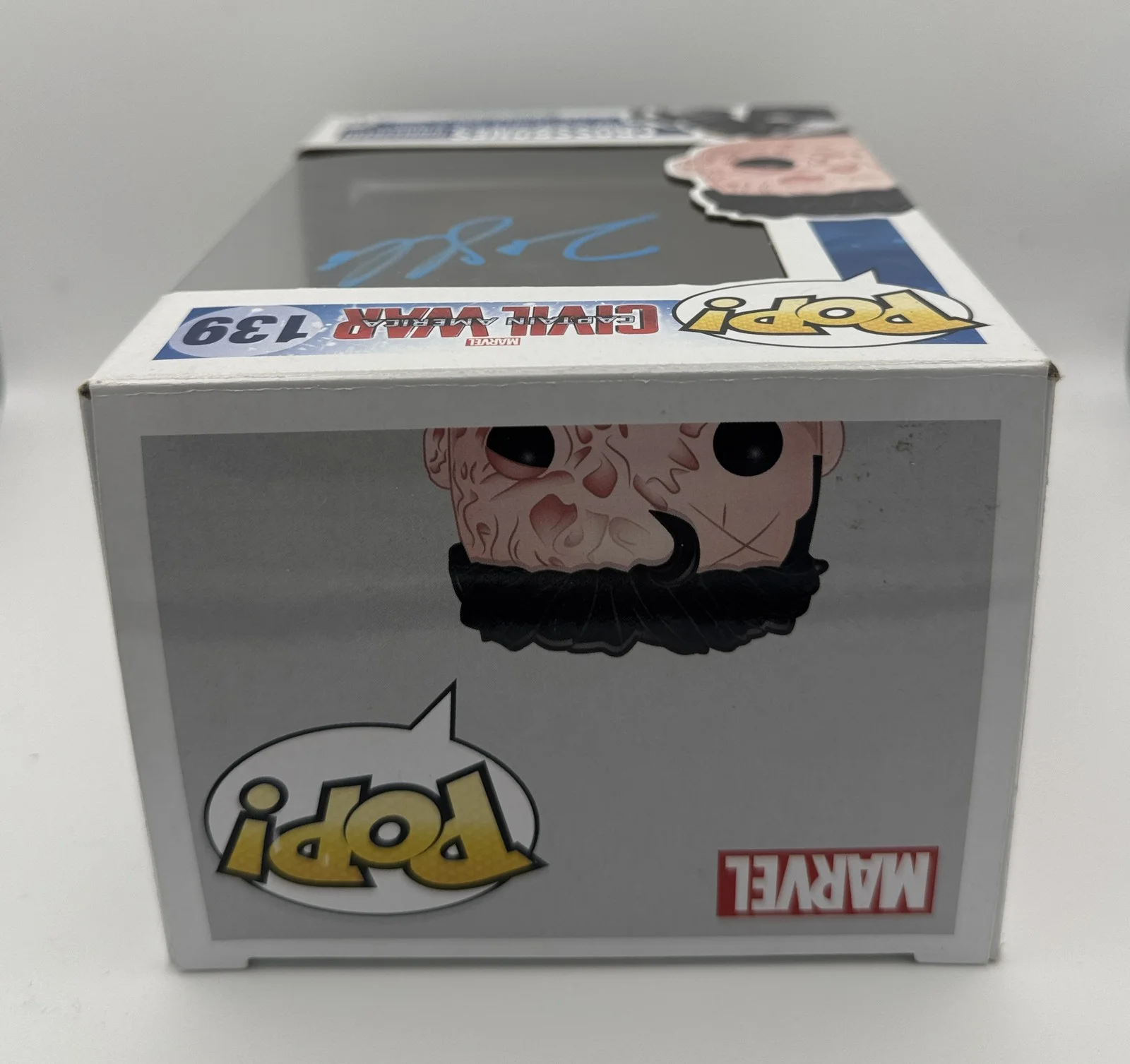 Frank Grillo — Frank Grillo "Captain America: Civil War" SIGNED 'Crossbones' 139 Funko Pop ACOA, изображение 3