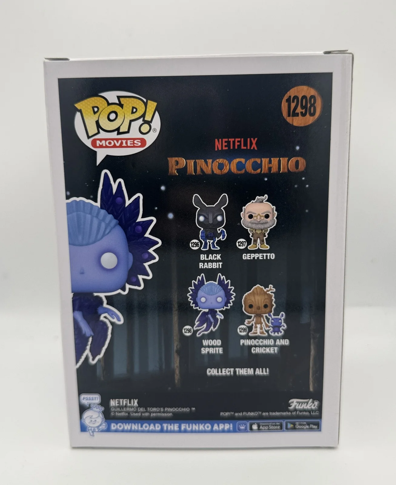 Tilda Swinton — Tilda Swinton "Pinocchio" AUTOGRAPH Signed 'Wood Sprite' 1298 Funko Pop ACOA, изображение 4