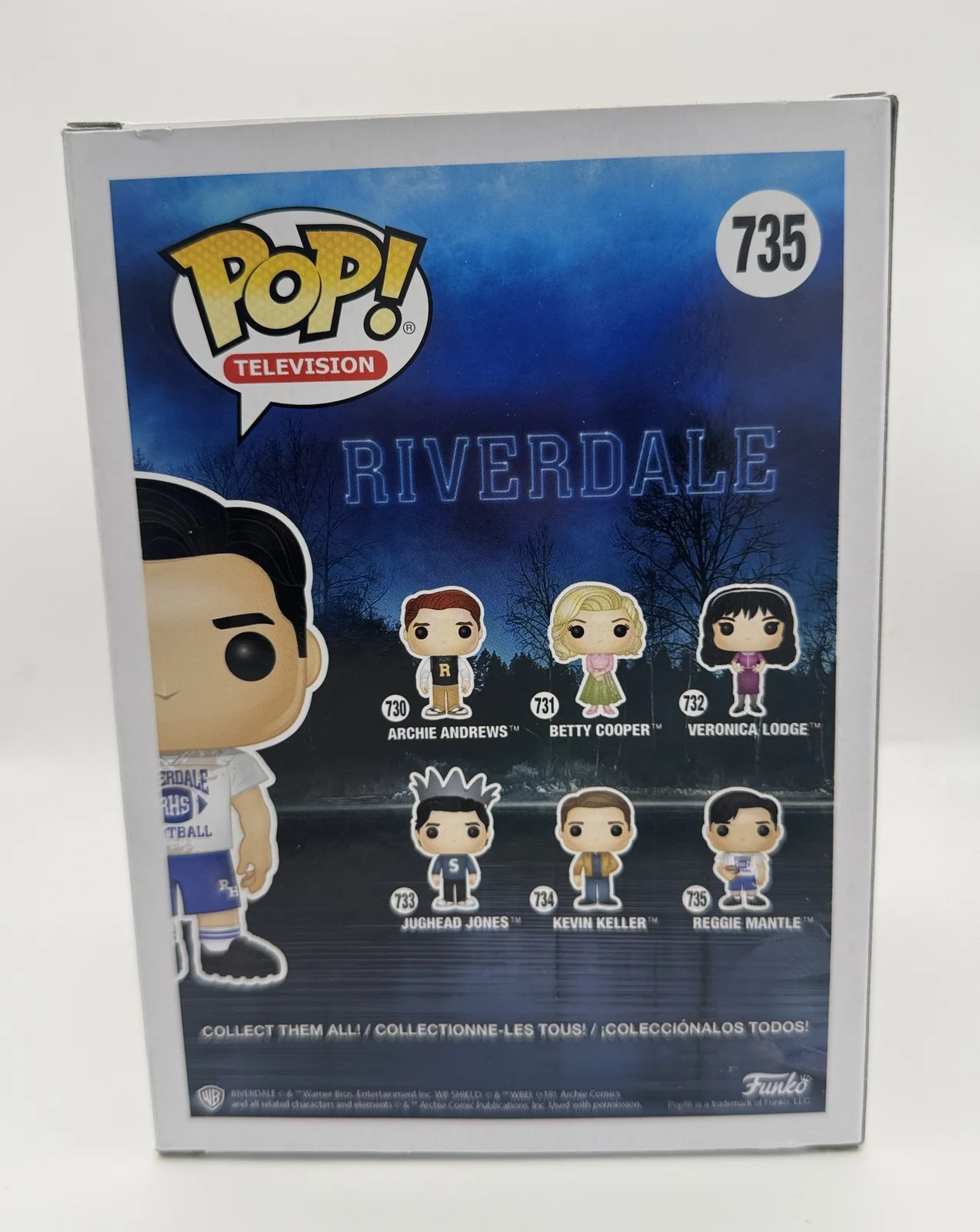 Charles Melton — Charles Melton "Riverdale" AUTOGRAPH Signed 'Reggie Mantle' 735 Funko Pop B ACOA, изображение 4