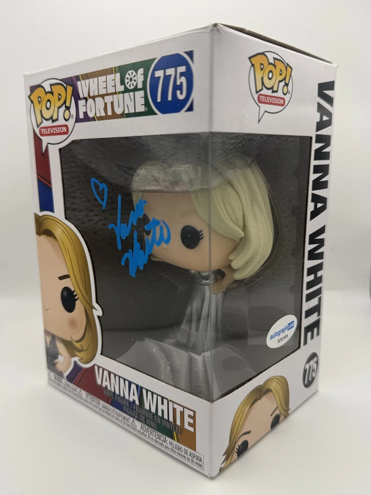 Vanna White — Vanna White "Wheel of Fortune" AUTOGRAPH Signed 775 Funko Pop Vinyl Figure ACOA, изображение 2