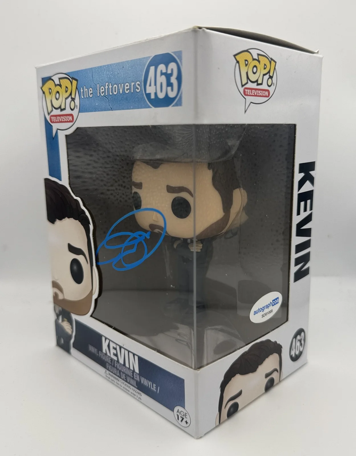 Justin Theroux — Justin Theroux "The Leftovers" AUTOGRAPH Signed 'Kevin' 463 Funko Pop B ACOA, изображение 2