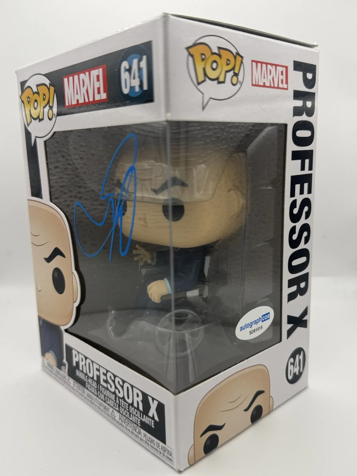 James McAvoy — James McAvoy "X-Men: Days of Future Past" SIGNED 'Professor X' Funko Pop ACOA, изображение 2