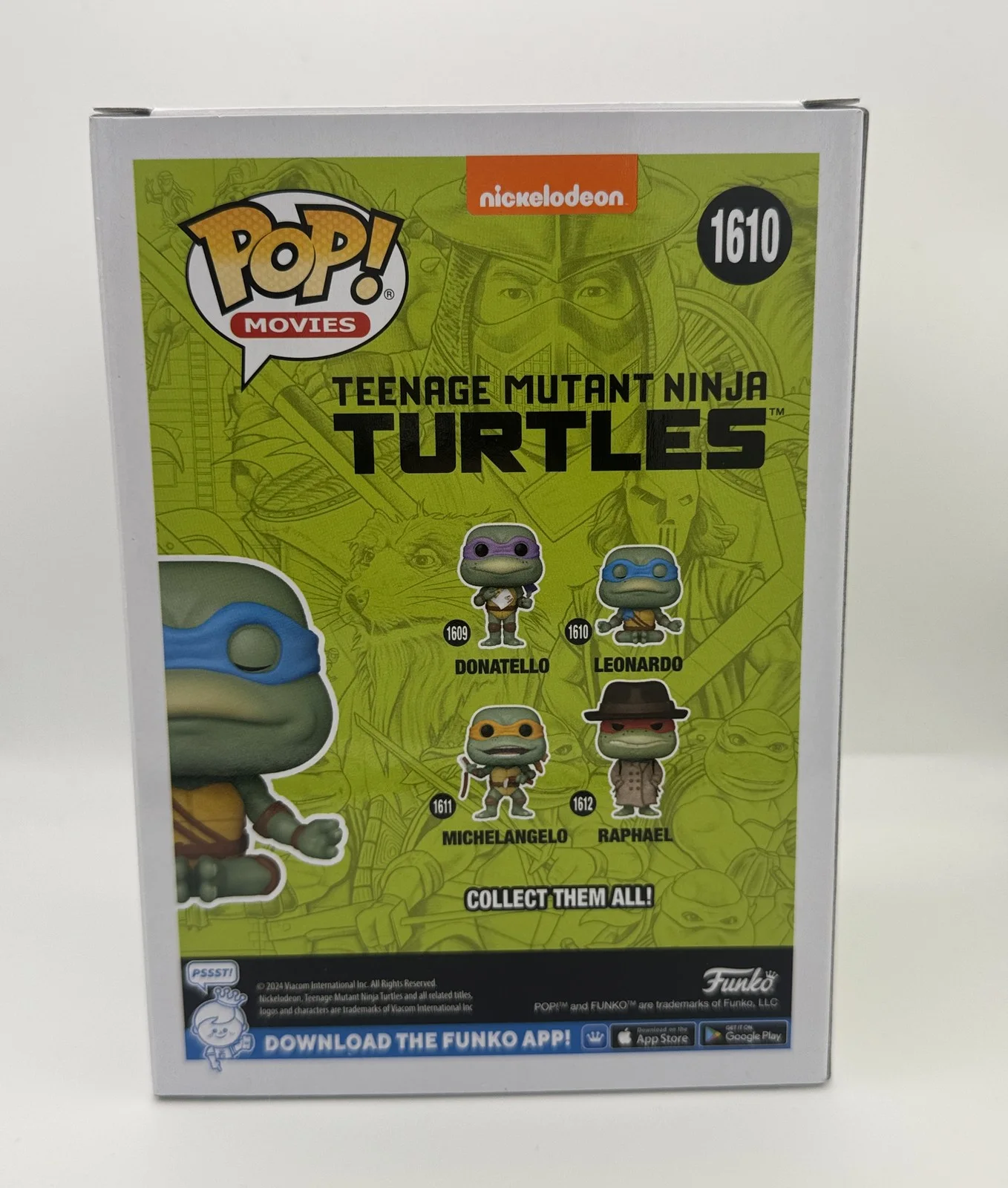 Jason Biggs — Jason Biggs "Teenage Mutant Ninja Turtles" SIGNED Leonardo 1610 Funko Pop B ACOA, изображение 4