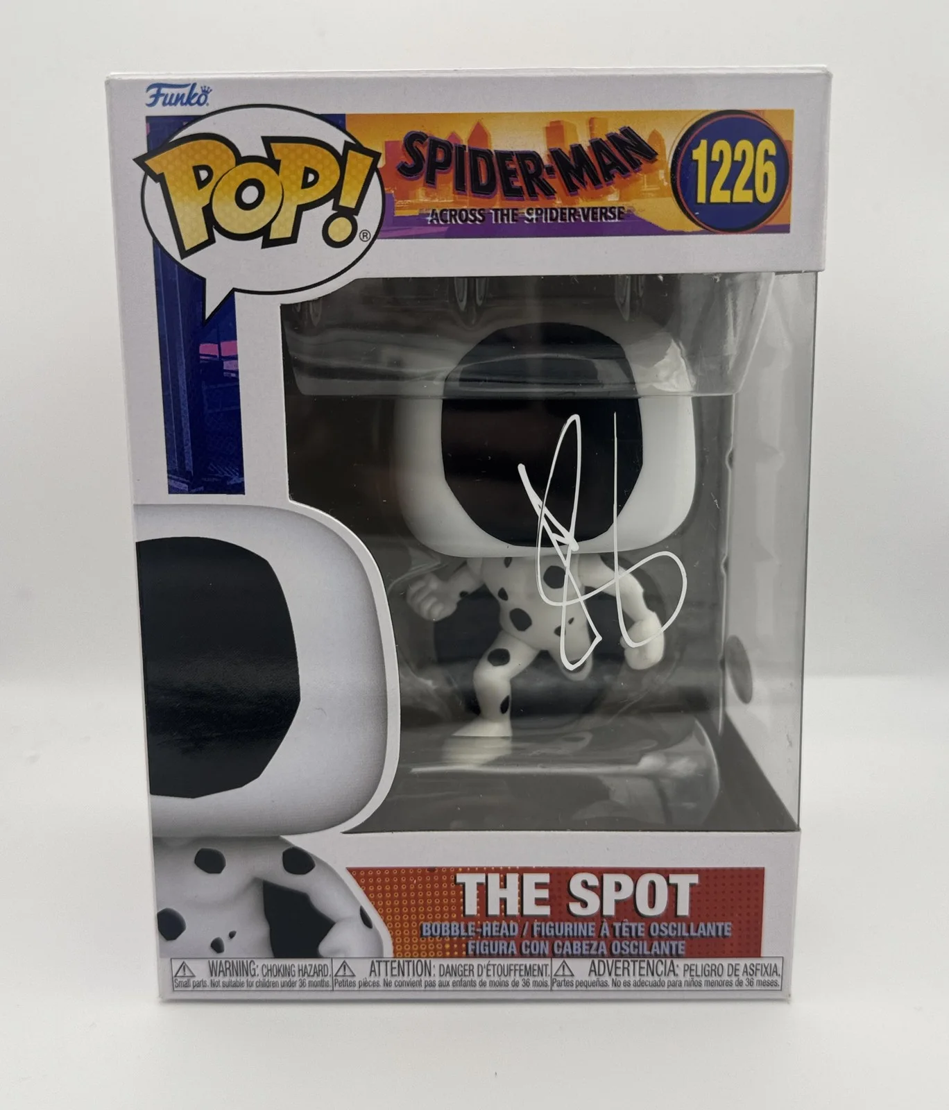 Jason Schwartzman — Jason Schwartzman "Spider-Man: Across Spider-Verse" SIGNED The Spot Funko Pop C, image 2