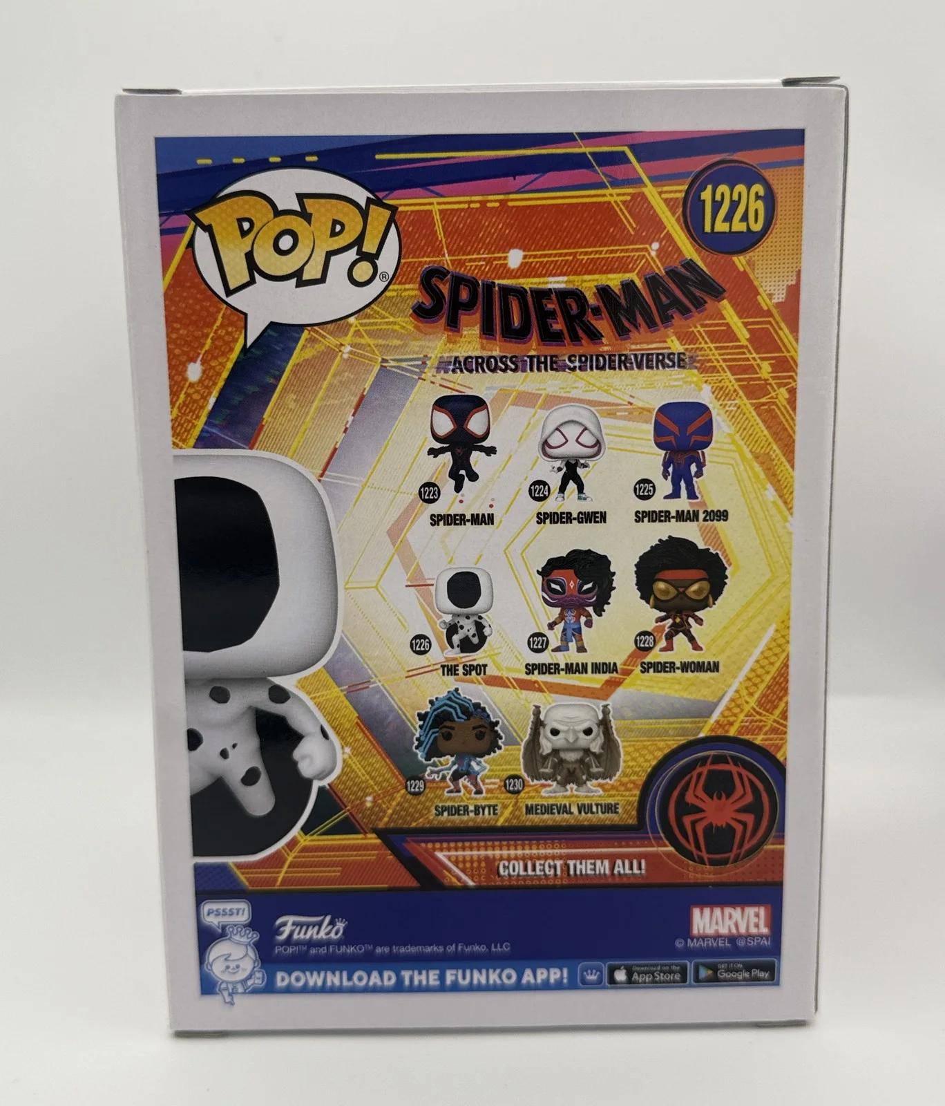 Jason Schwartzman — Jason Schwartzman "Spider-Man: Across Spider-Verse" SIGNED The Spot Funko Pop C, image 4