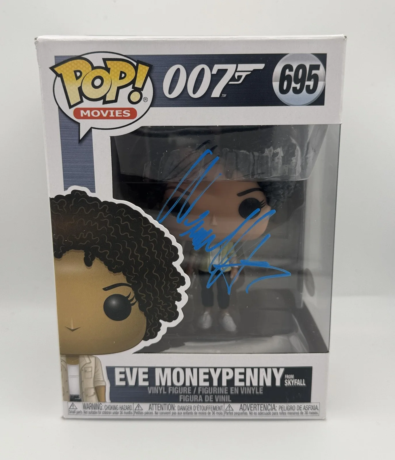 Naomie Harris — Naomie Harris "Skyfall" James Bond SIGNED 'Eve Moneypenny' 695 Funko Pop N ACOA