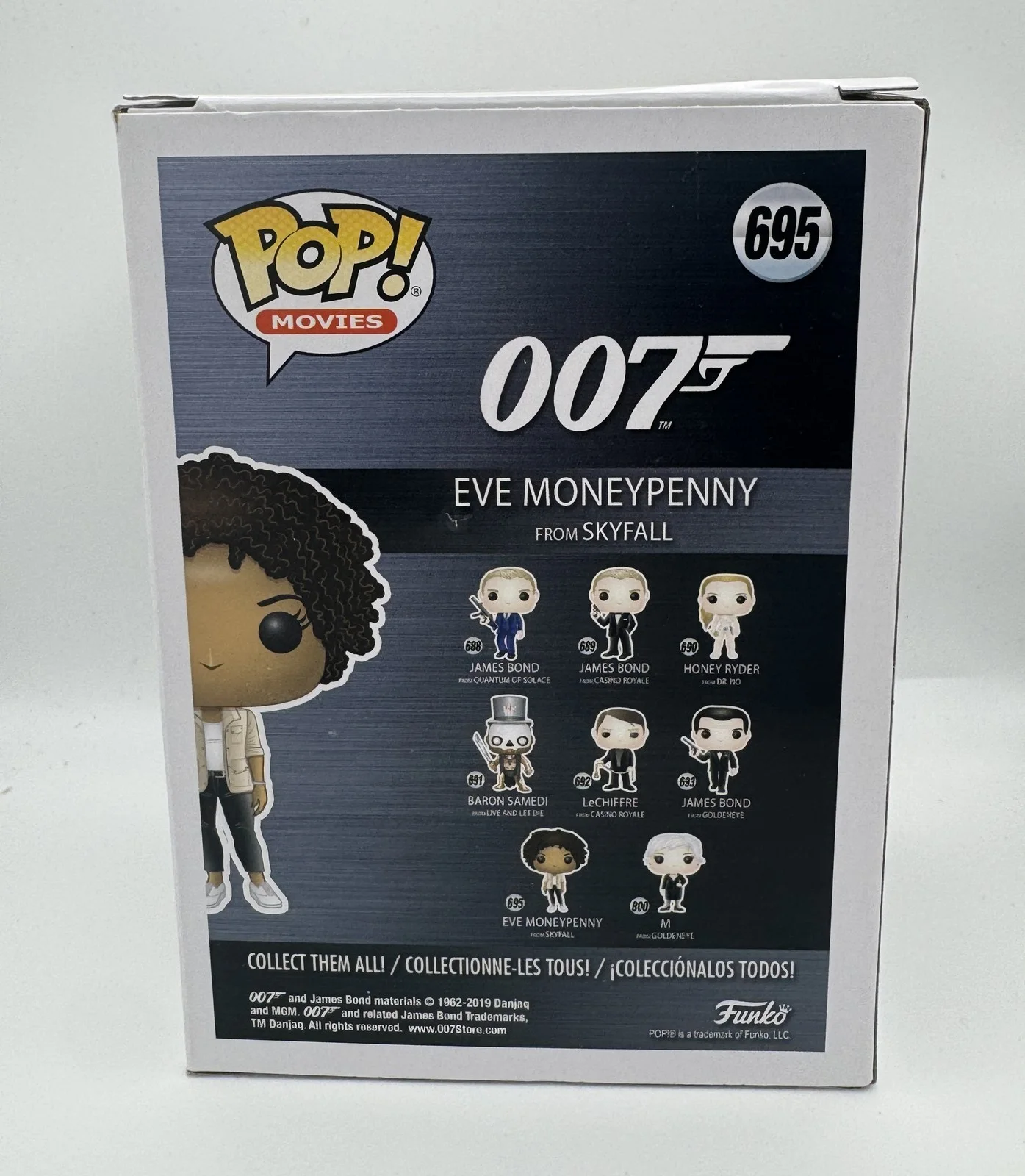 Naomie Harris — Naomie Harris "Skyfall" James Bond SIGNED 'Eve Moneypenny' 695 Funko Pop N ACOA, изображение 4