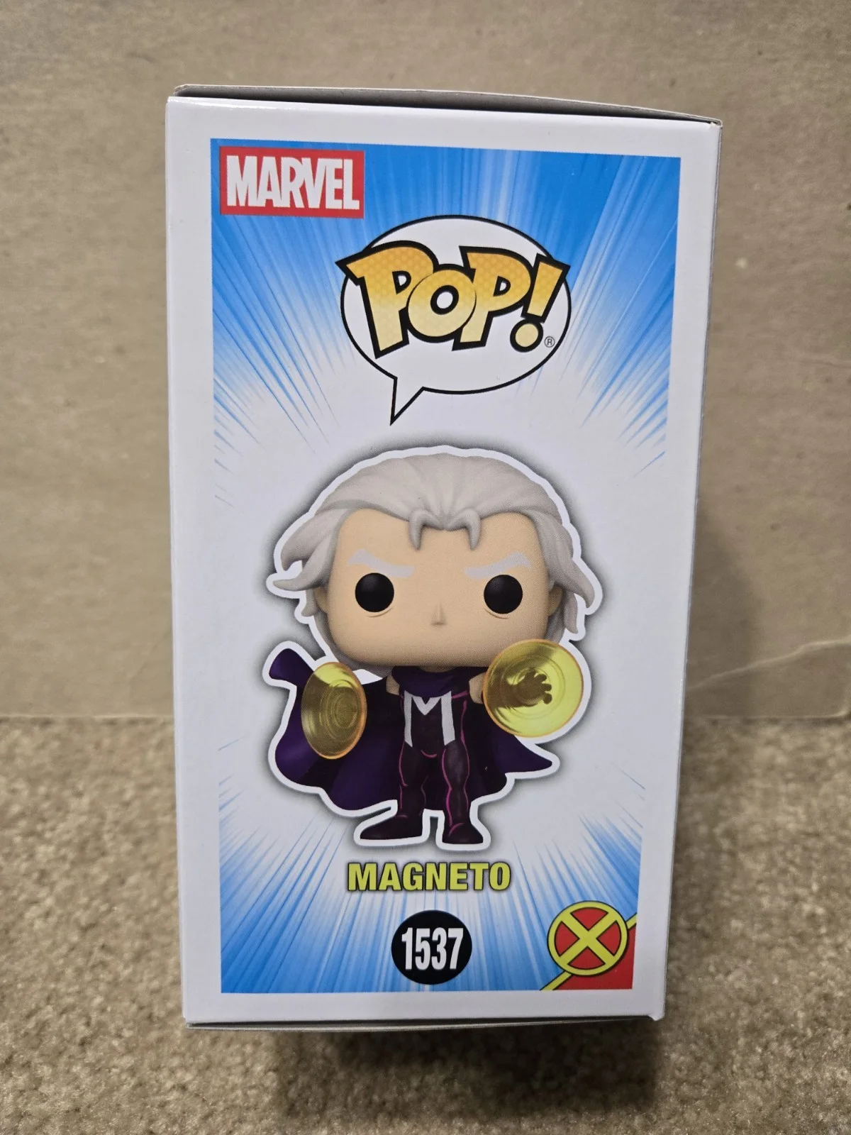 Matthew Waterson — Matthew Waterson Signed Magneto X-Men 97 Marvel Funko WITH QUOTE! JSA COA!, изображение 3