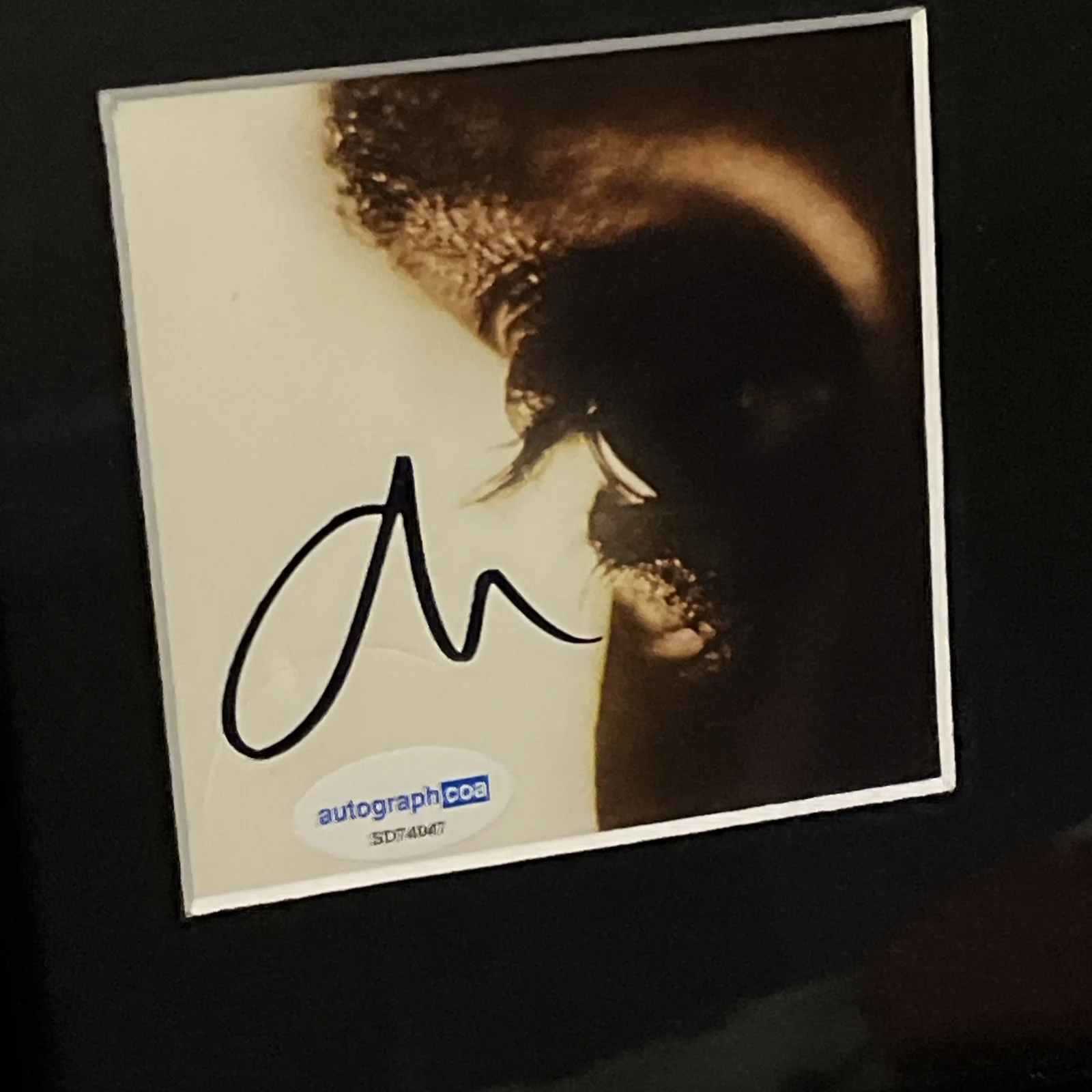 The Weeknd — The Weeknd Autograph Signed 11x14 Custom Framed DISPLAY Hurry Up Tomorrow ACOA, image 5