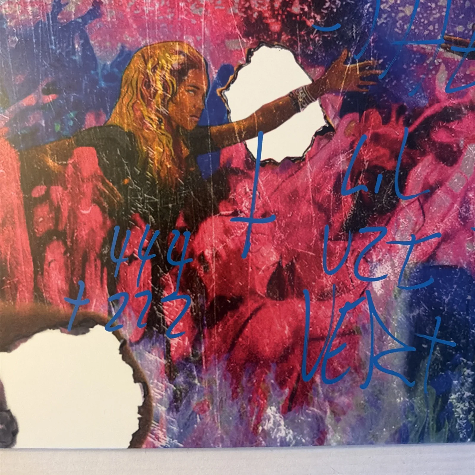 LIL UZI VERT SIGNED AUTOGRAPHED “LUV IS RAGE” VINYL RECORD JSA COA, image 3