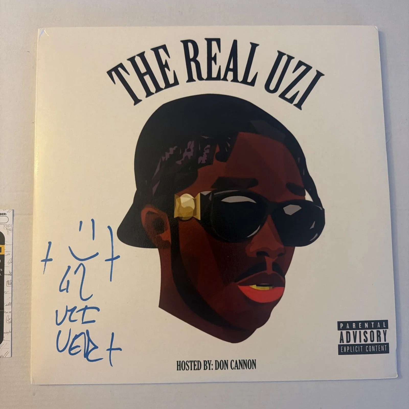 Lil Uzi Very Signed “The Real Uzi” Vinyl Record JSA COA, image 3