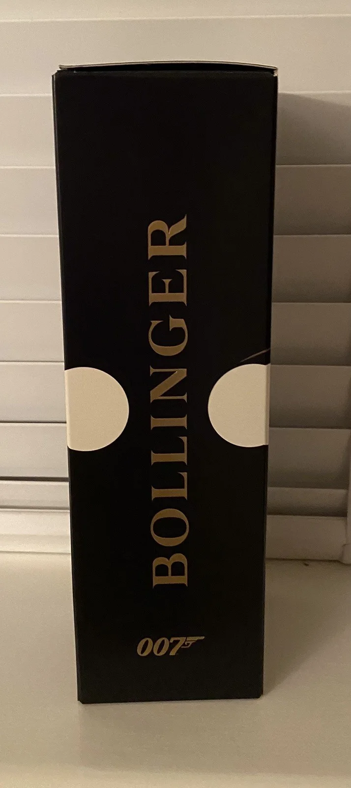 Bollinger Champagne BOX ONLY James Bond 007 Special Edition, image 2