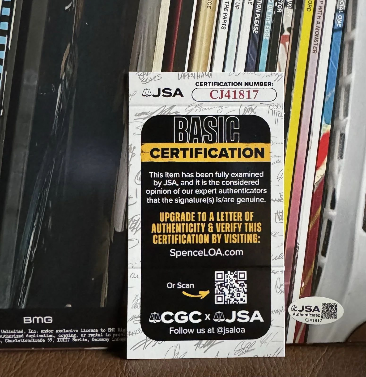 Cheap Trick Full Band Signed All Washed Up Vinyl Album JSA COA - NOT AN INSERT!, изображение 3