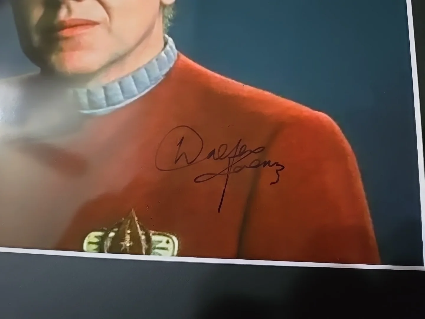 walter koenig — STAR TREK Chekov WALTER KOENIG Signed Autographed Matted Framed Photo 8x10 COA, image 3