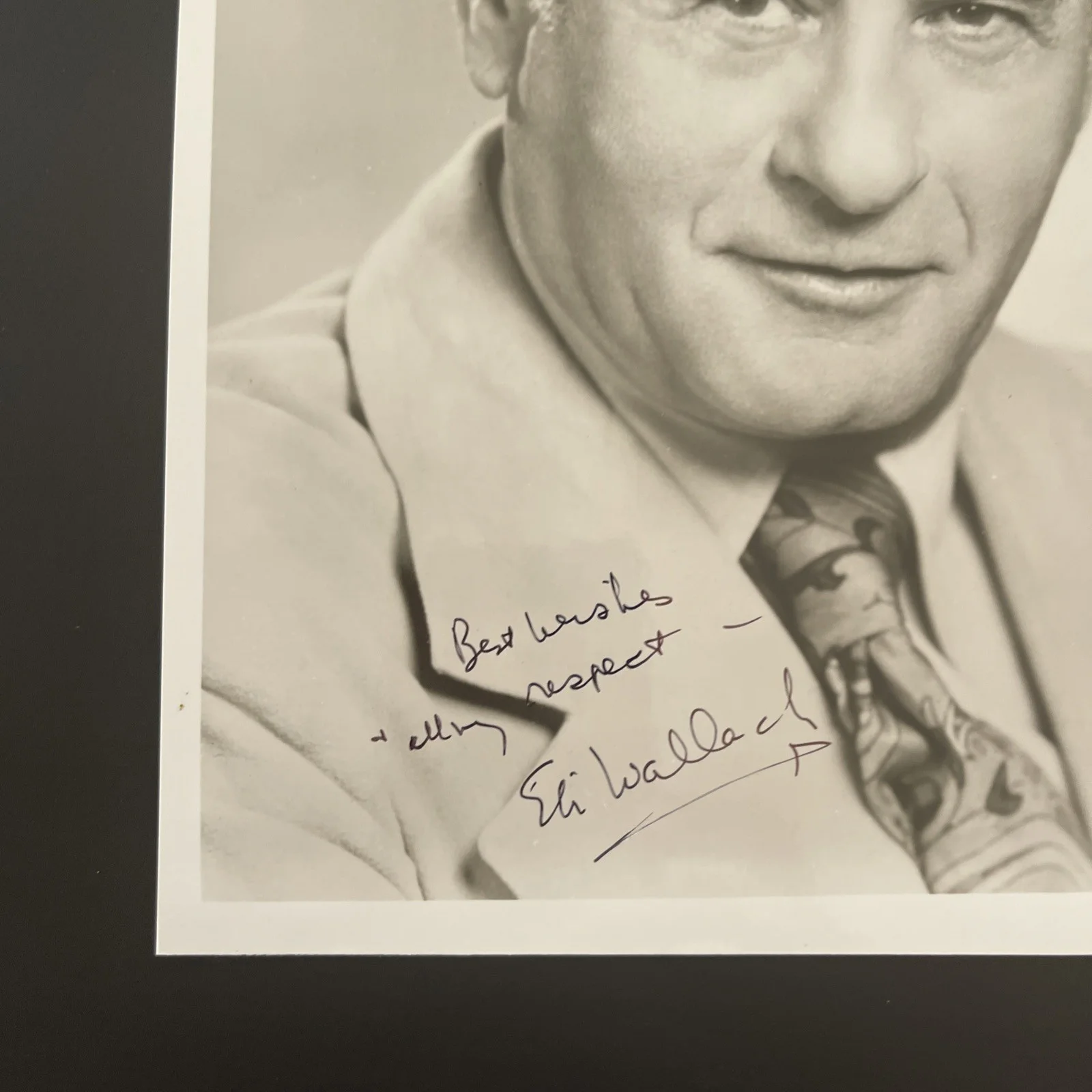 ELI WALLACH: Hand Signed Celebrity Photo 8 x 10” / KSK, image 2