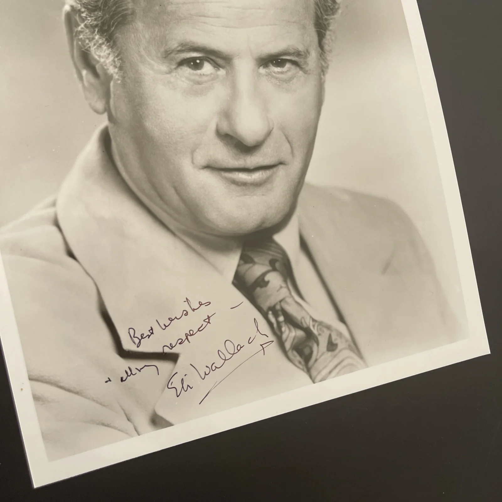 ELI WALLACH: Hand Signed Celebrity Photo 8 x 10” / KSK, image 4