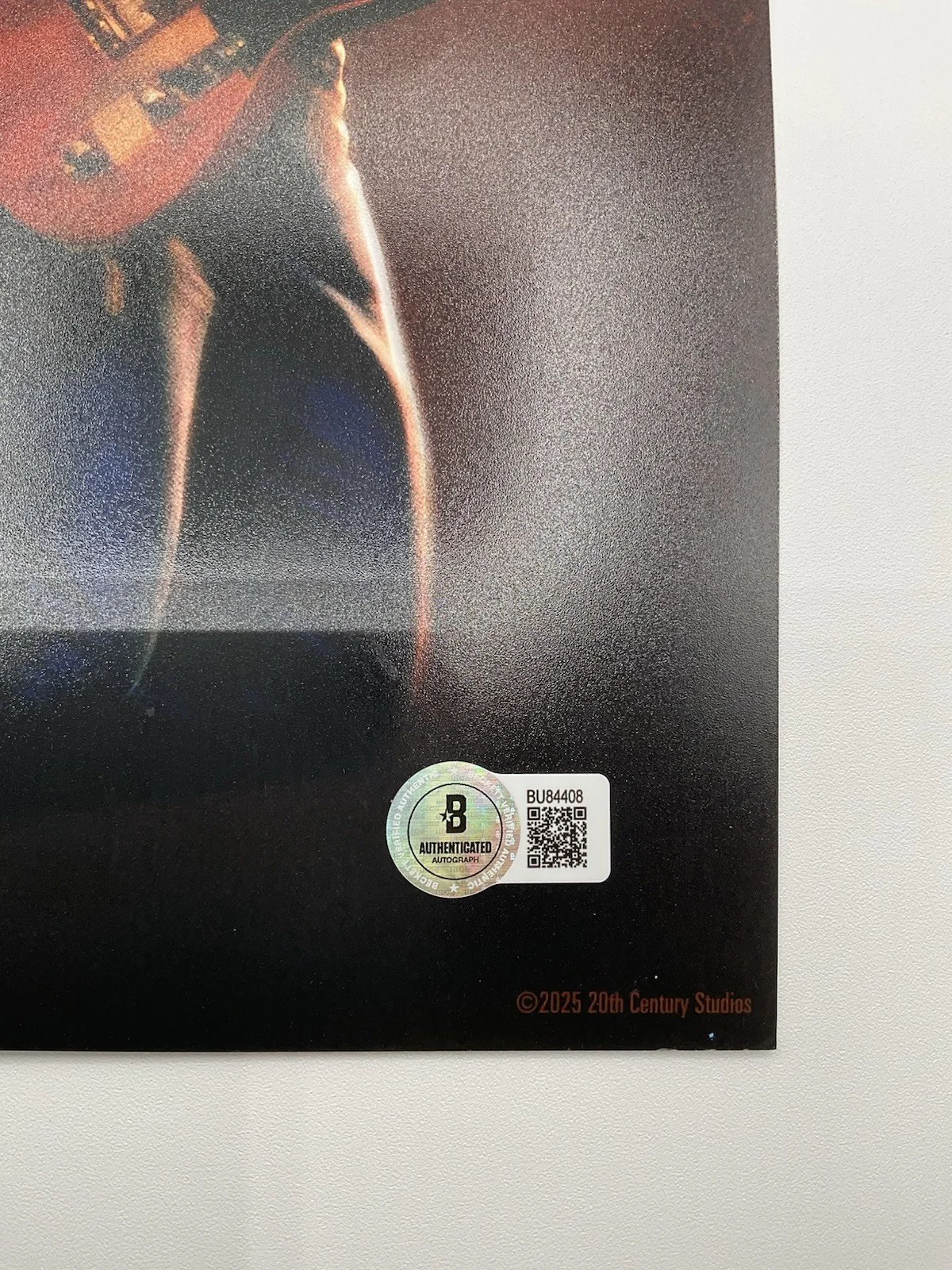 Scott Cooper — Scott Cooper signed 12x18 BAS Bruce Springsteen Deliver me from Nowhere photo, изображение 3