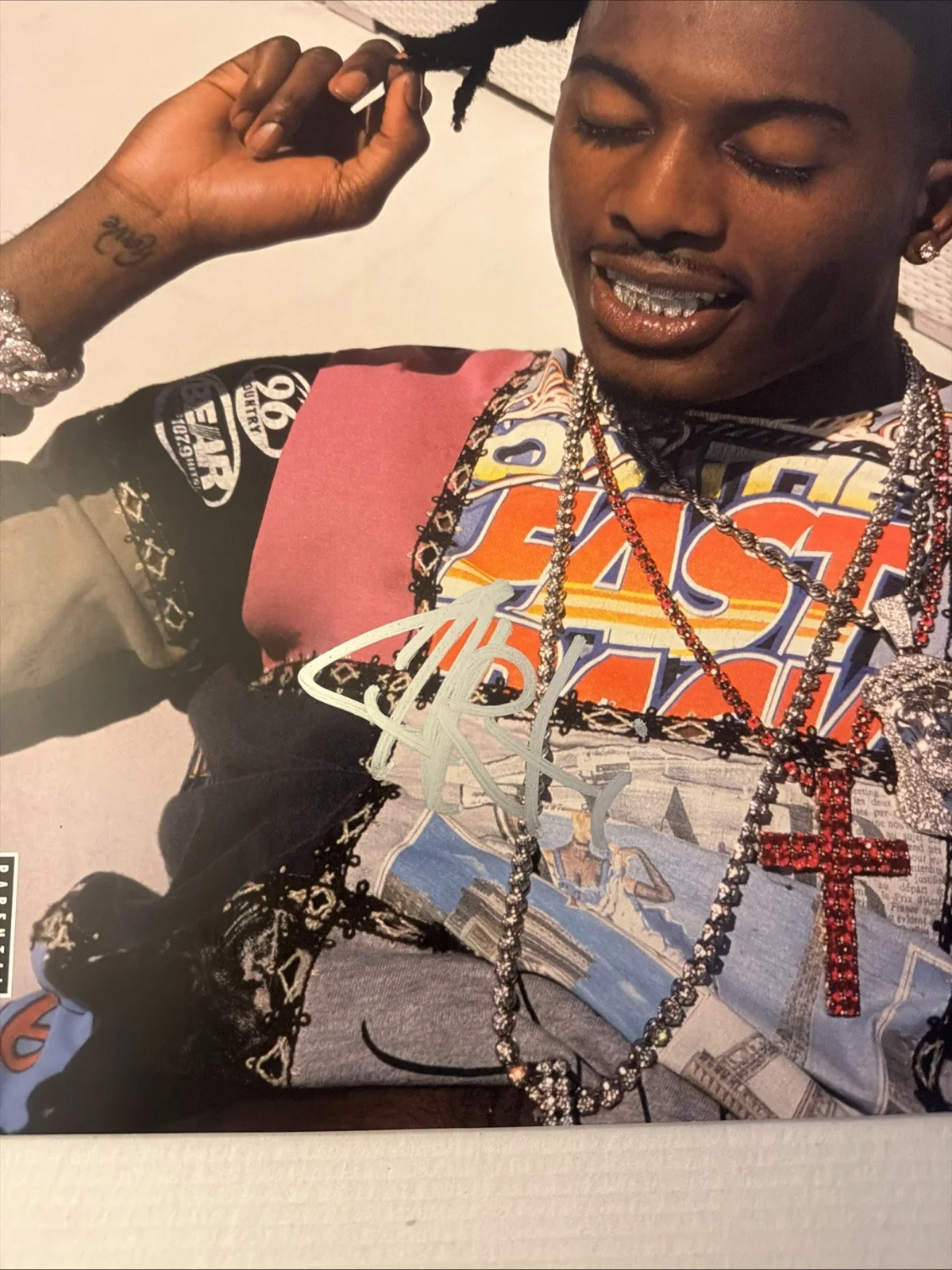 Playboi Carti Self Titled Vinyl Album Hip Hop Music Autographed Signed JSA COA, изображение 2