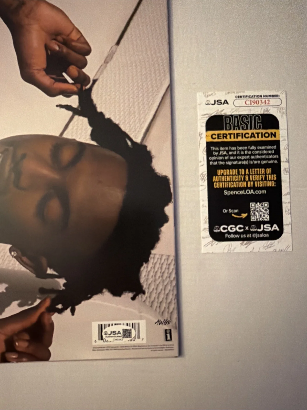 Playboi Carti Self Titled Vinyl Album Hip Hop Music Autographed Signed JSA COA, изображение 3