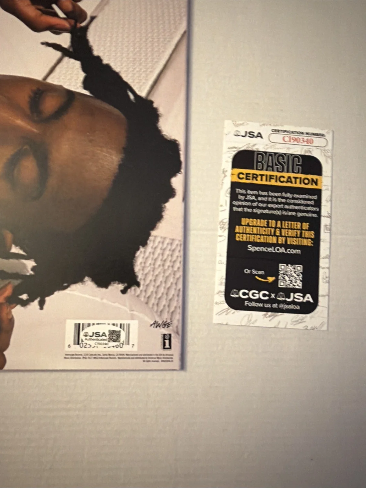 Playboi Carti Self Titled Vinyl Album Hip Hop Music Autographed Signed JSA COA, изображение 3