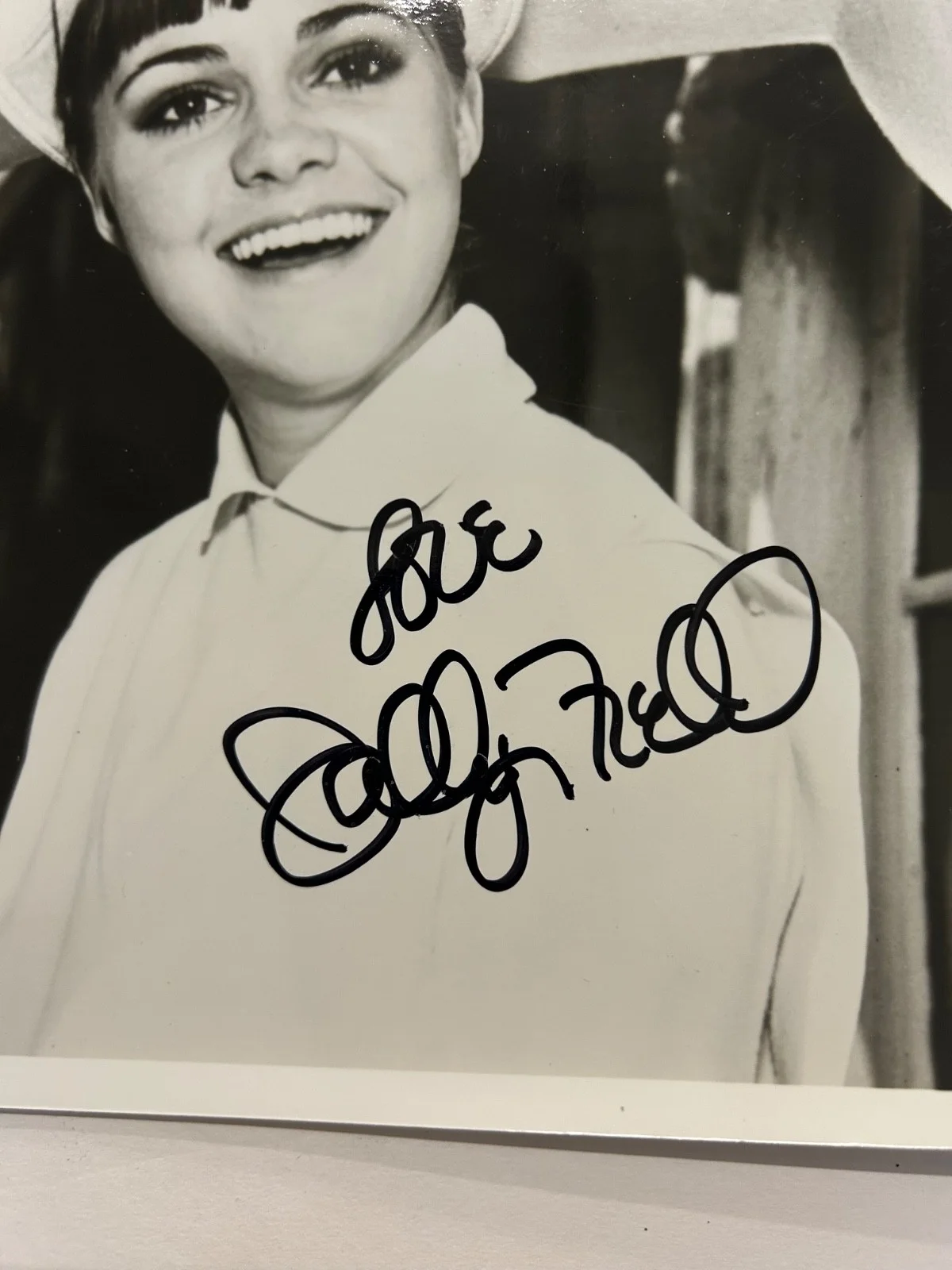 Sally Field the flying nun autograph photo, image 2