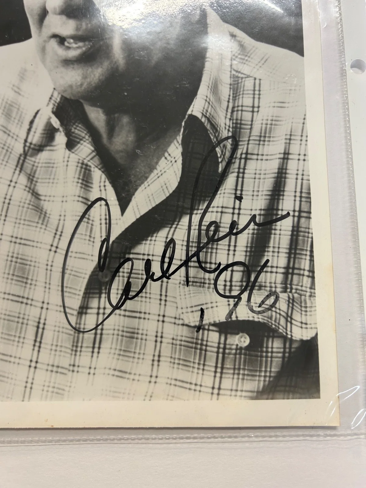 Carl Reiner autographed photo, image 2