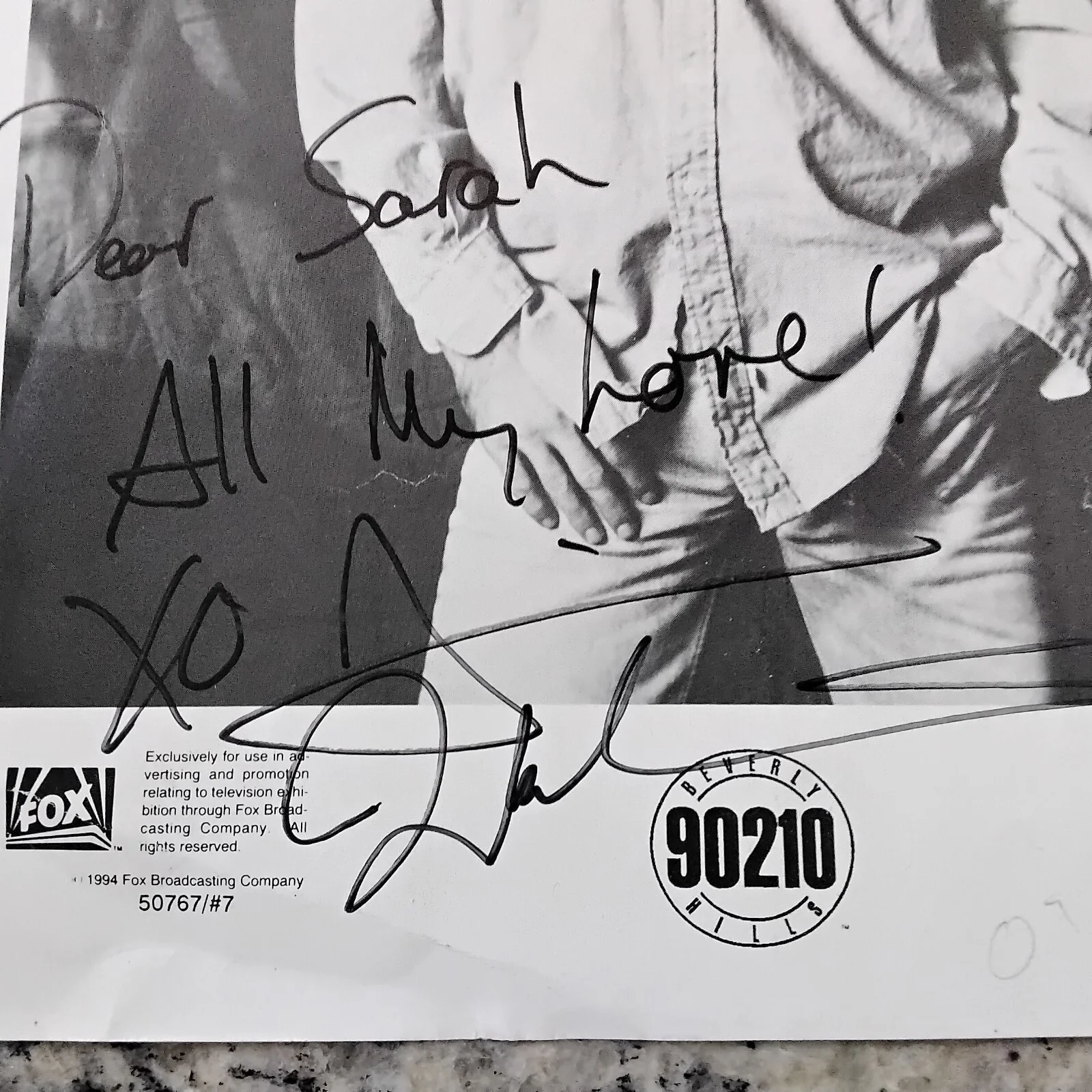 Jamie Walters SIGNED Photo TV Movie Actor Singer Beverly Hills 90210 The Heights, изображение 4
