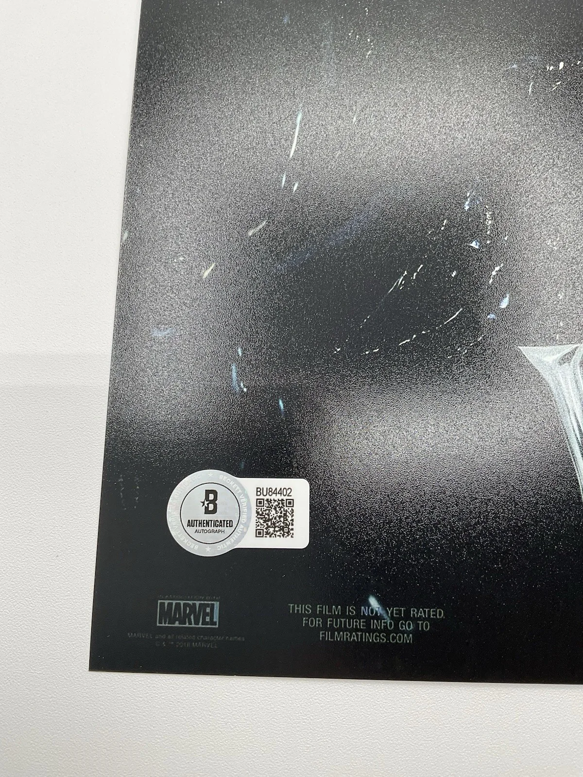 Ruben Fleischer — Ruben Fleischer signed photo Venom signed 12x18 BAS Marvel signed 12x18 Director, image 3