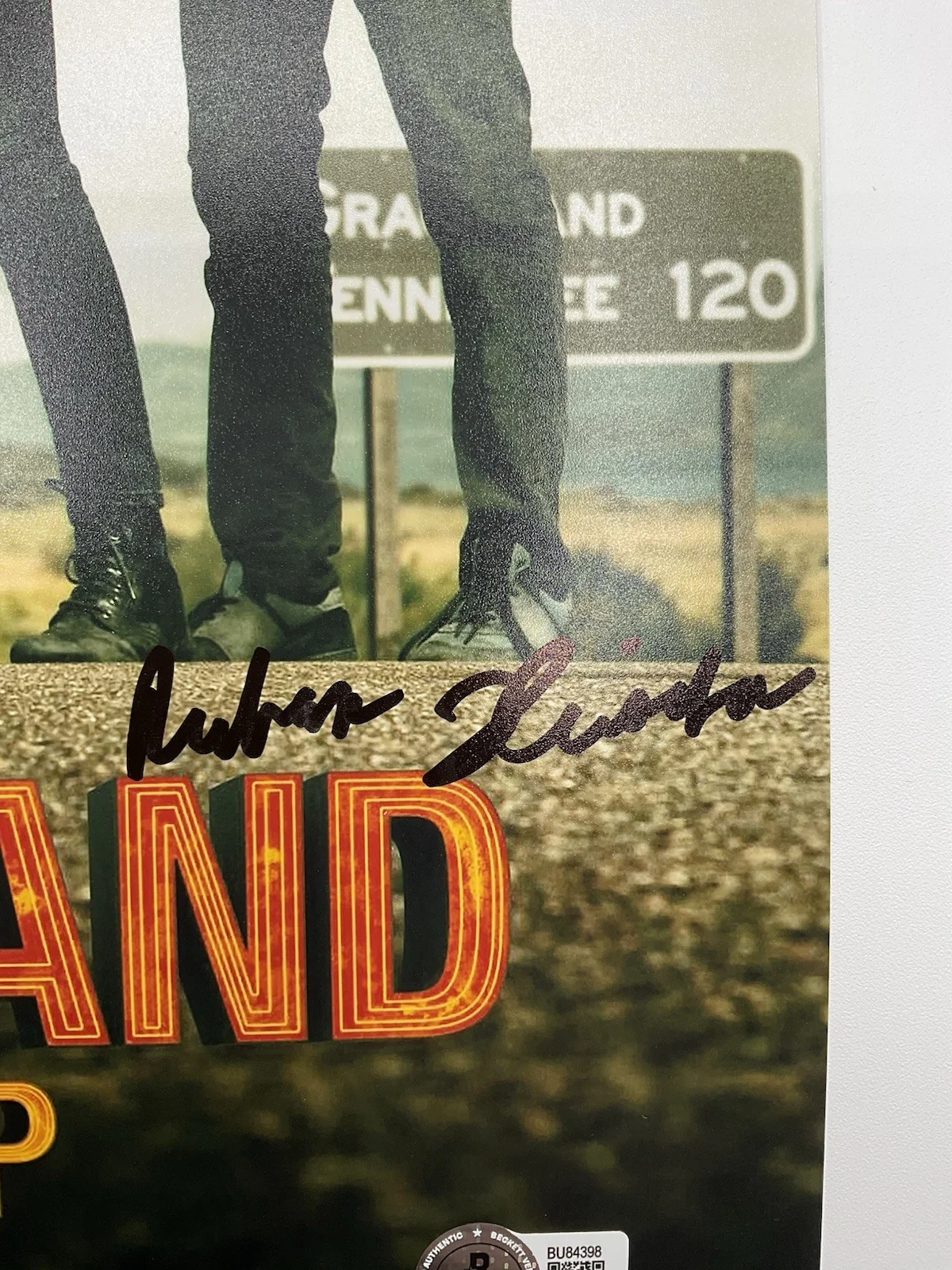 Ruben Fleischer — Ruben Fleischer signed photo Zombieland signed 12x18 BAS Double Tap signed photo, изображение 2
