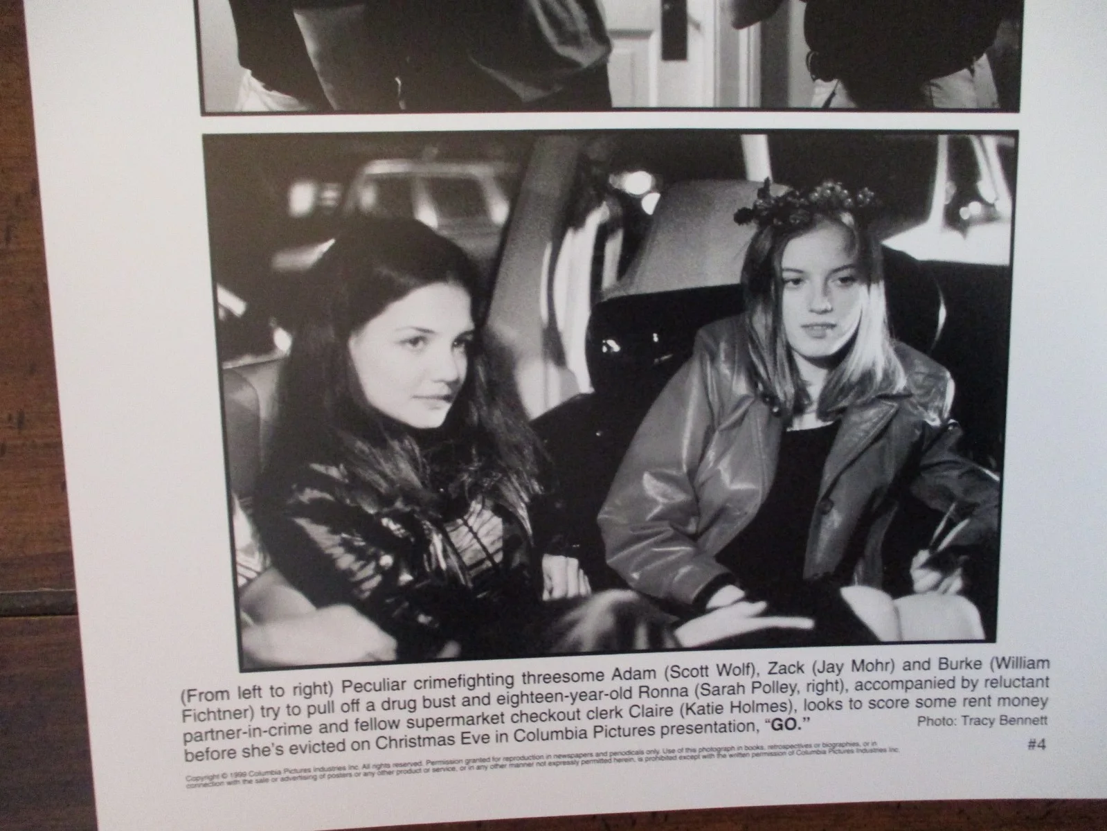 William Fichtner/Jay Mohr/Sarah Polley/Katie Holmes/Scot Wolf(GO)1999 8x10 Photo, изображение 2