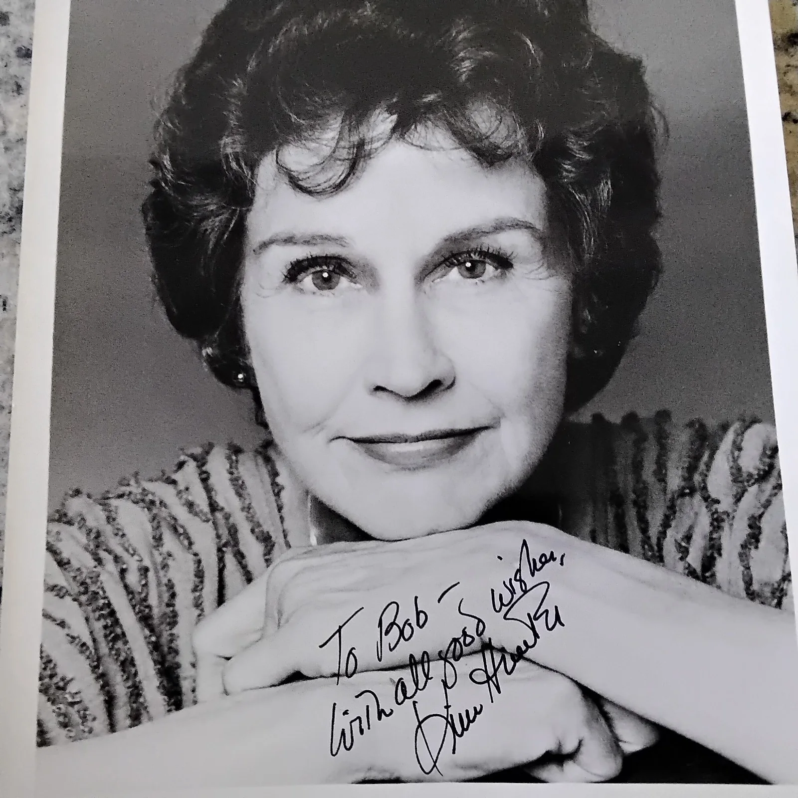 Kim Hunter SIGNED Photo Movie Actress Streetcar Named Desire Planet of The Apes, изображение 2