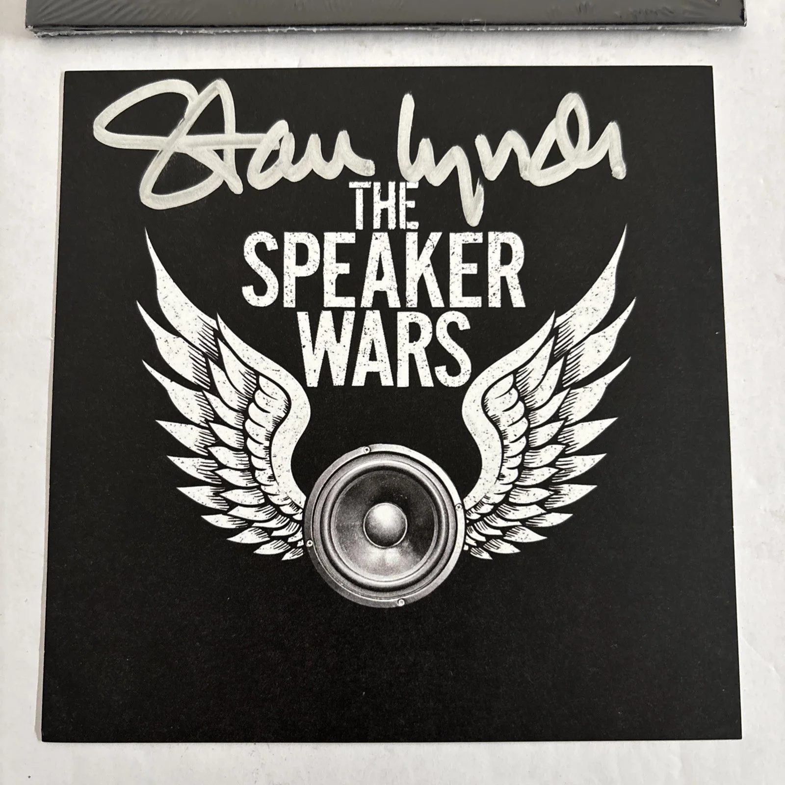 STAN LYNCH /TOM PETTY - AUTOGRAPHED "THE SPEAKER WARS" SIGNED ART CARD & NEW CD, изображение 3