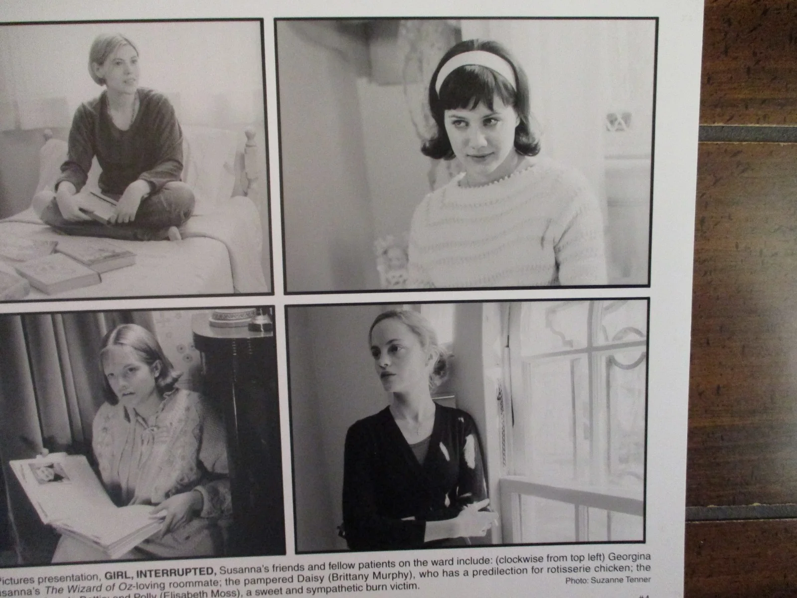 Clea Duvall/Angela Bettis/Elisabeth Moss(GIRL, INTERRUPTED)1999 10 x 8 B&W Photo, изображение 4