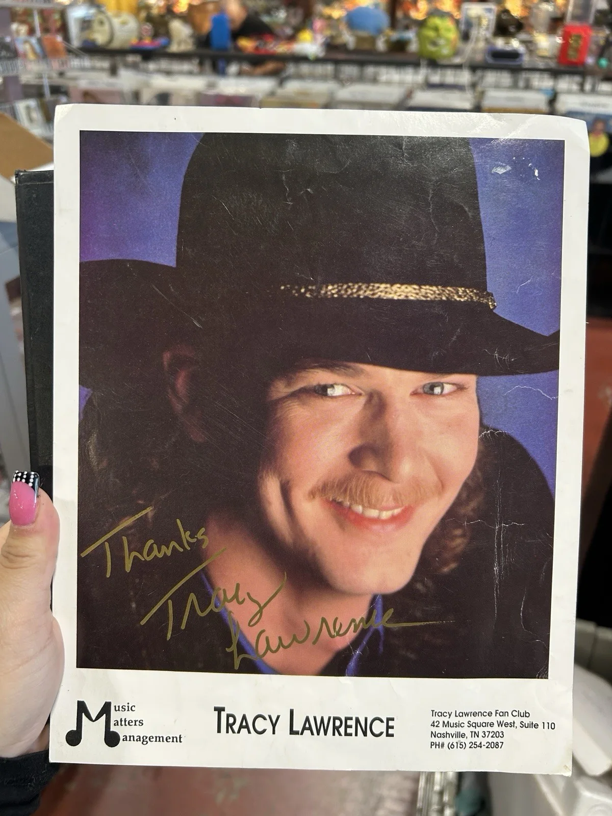 Tracy Lawrence Autographed Picture, image 4