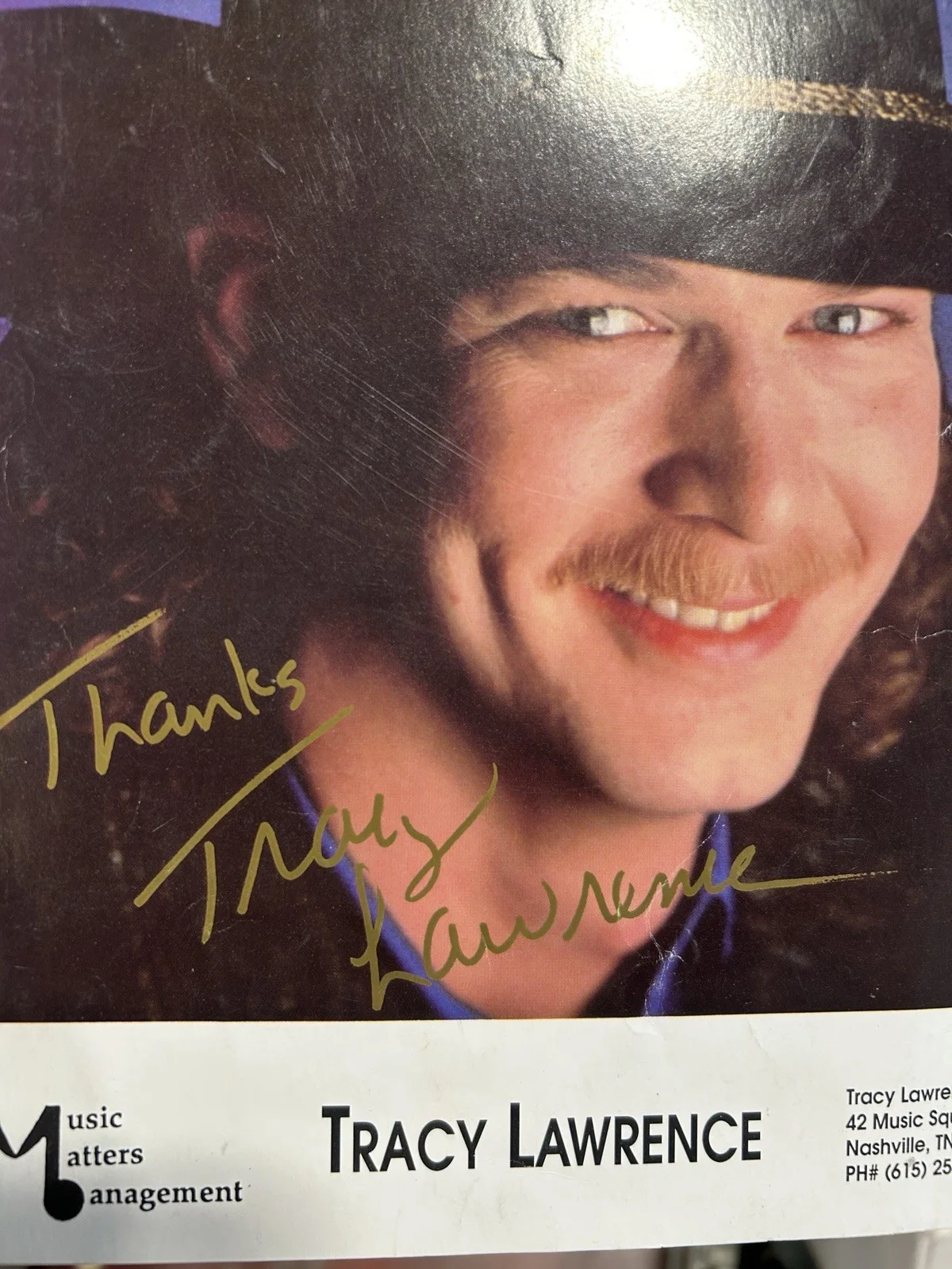 Tracy Lawrence Autographed Picture, image 5