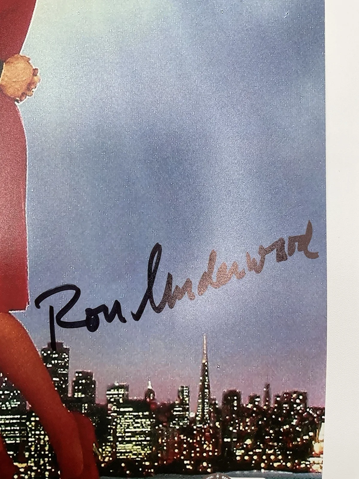 Ron Underwood — Ron Underwood signed photo BAS Heart and Souls signed 12x18 Director signed RDJ, image 2