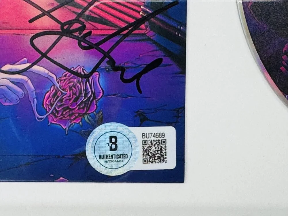JON LUNDIN, ANDY HERSEY — JON LUNDIN ANDY HERSEY SIGNED RETROGRADE POINT NORTH FRAMED CD AUTOGRAPH BAS J9, image 3