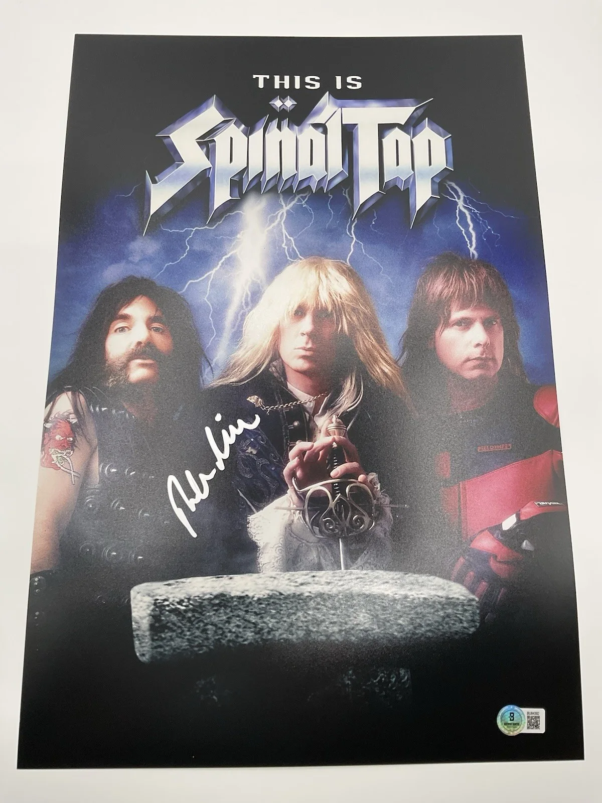 Rob Reiner — Rob Reiner signed photo BAS Spinal Tap signed 12x18 Rob Reiner signed Spinal Tap